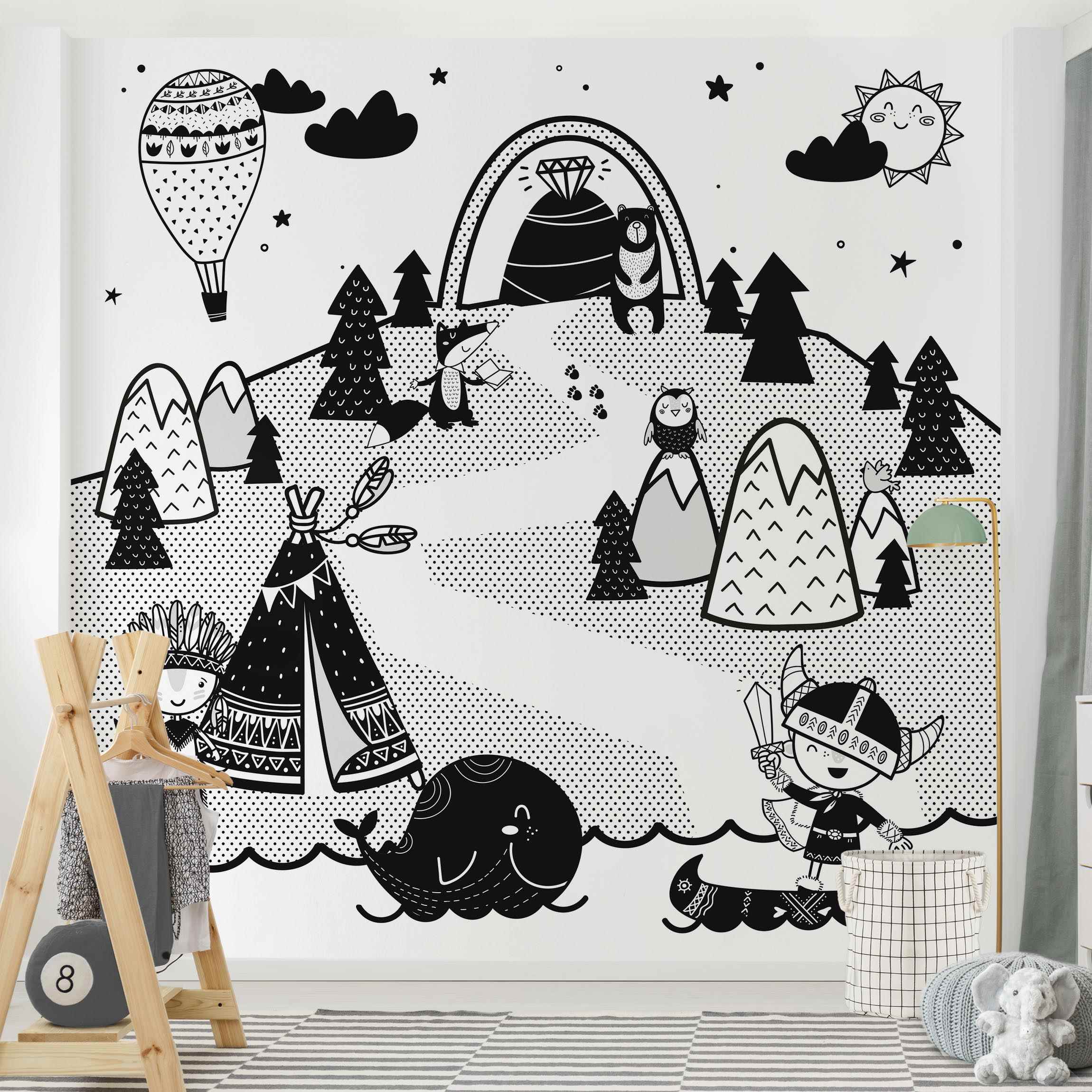 Fototapete Wikinger - Die Eroberung des Diamanten