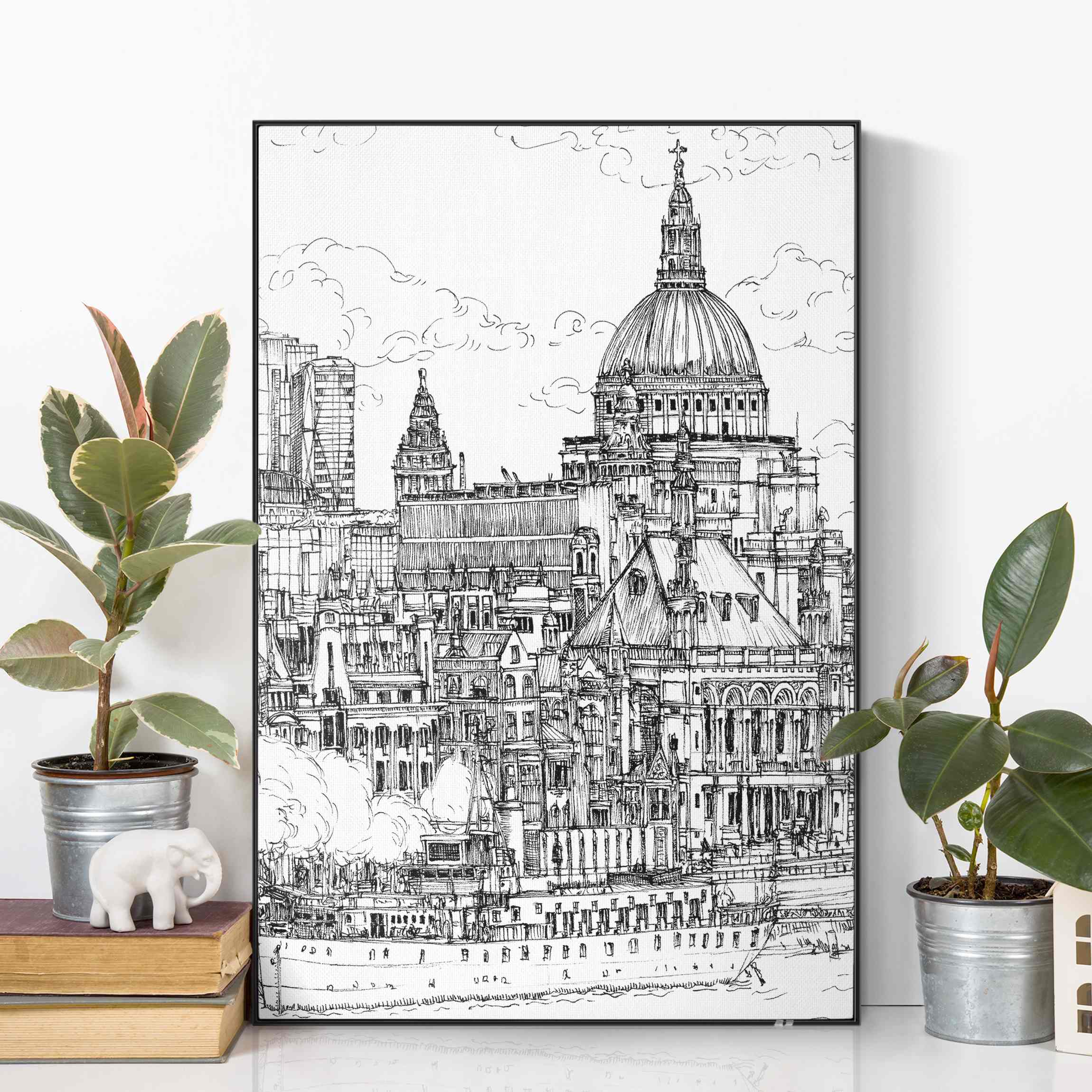 Akustik-Wechselbild Stadtstudie - Dom