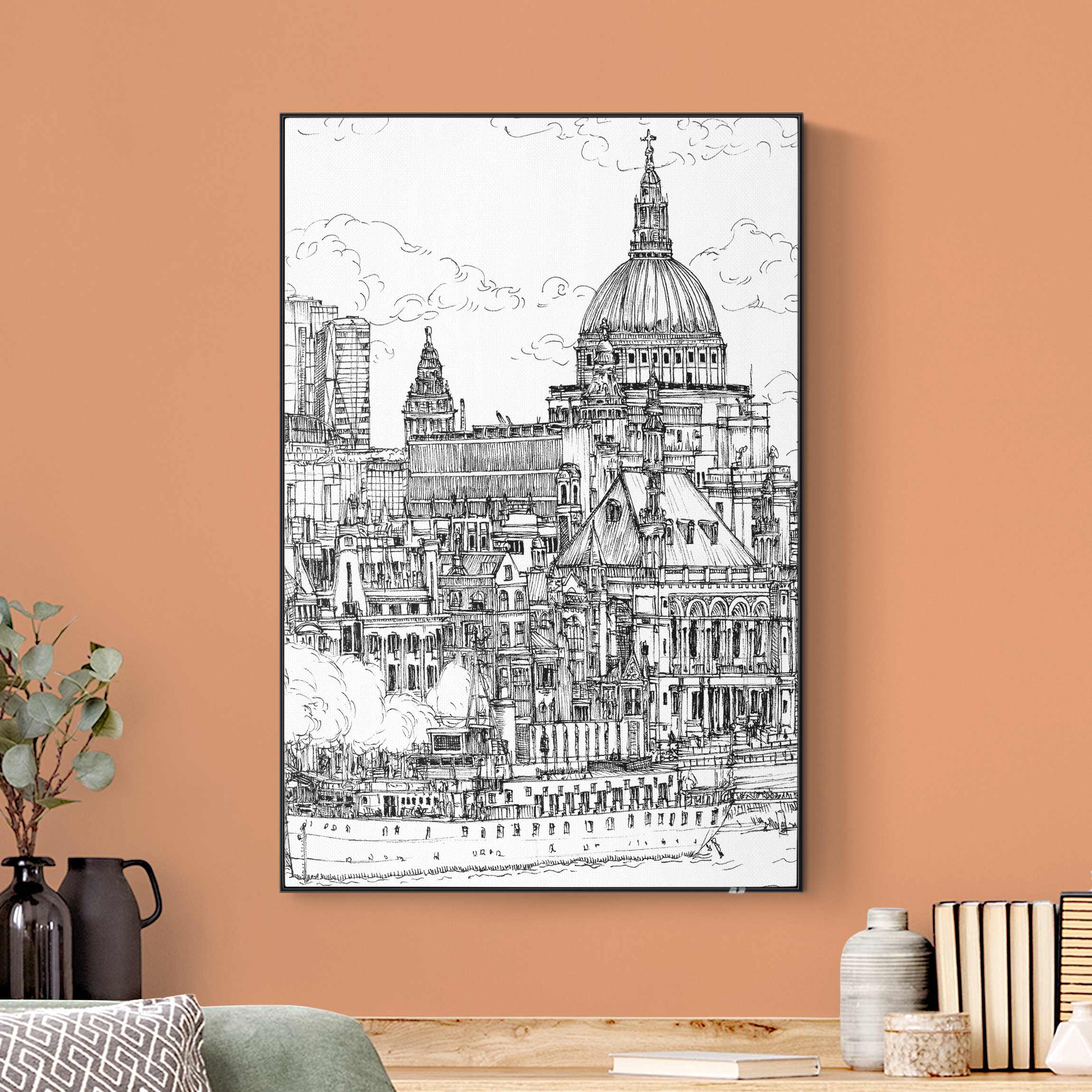 Akustik-Wechselbild Stadtstudie - Dom