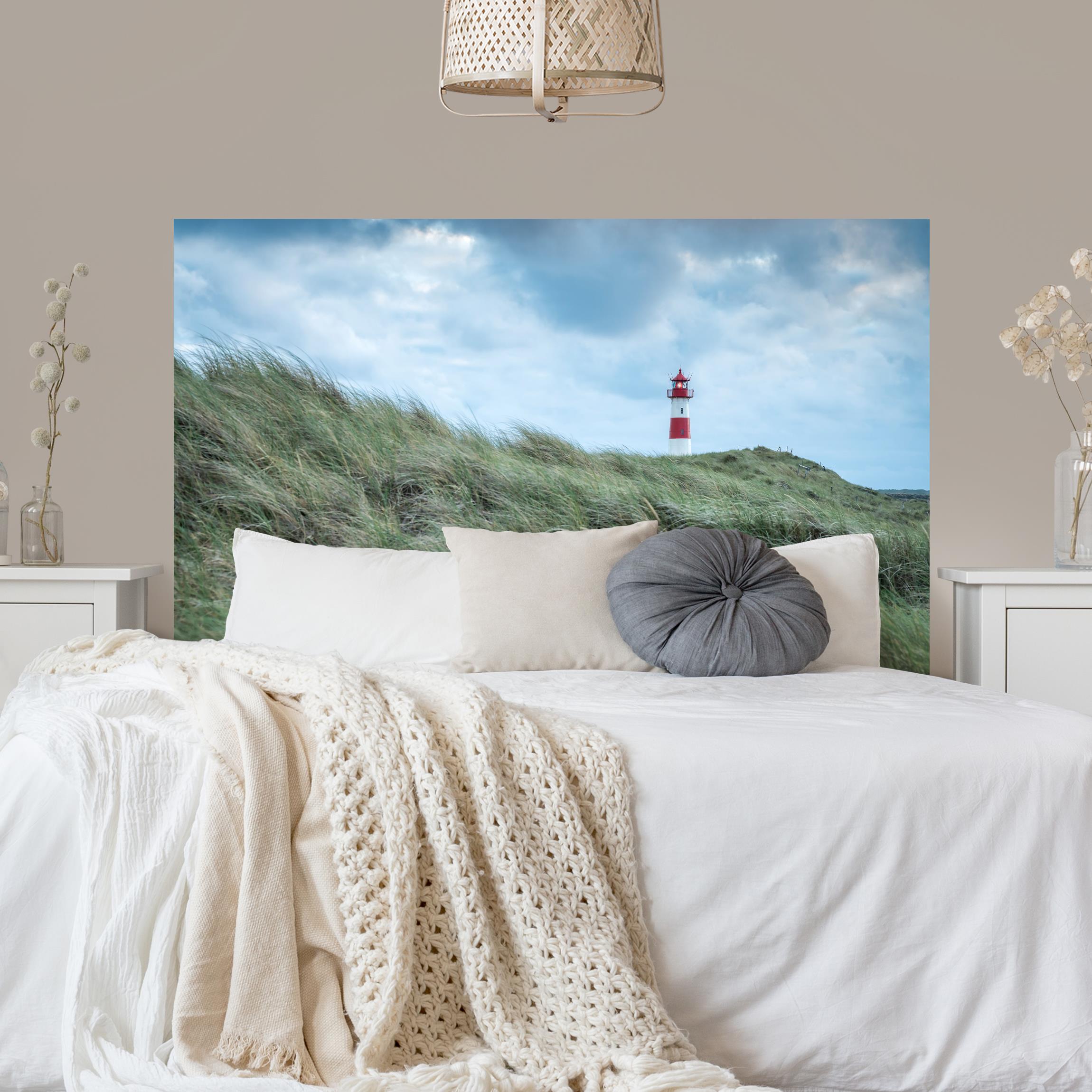 Kopfteil Bett Stürmische Zeiten am Leuchtturm