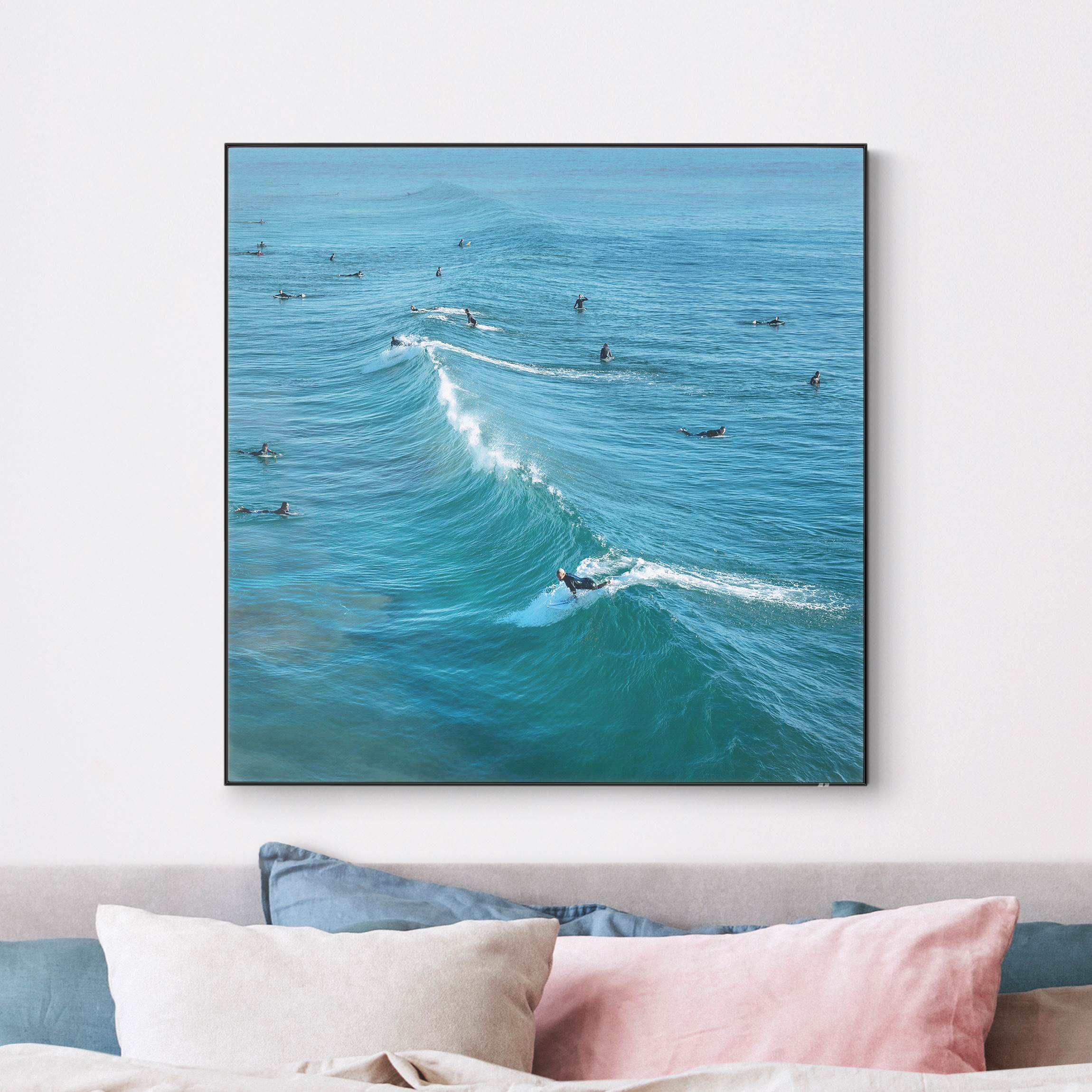 Wechselbild Surfer am Huntington Beach