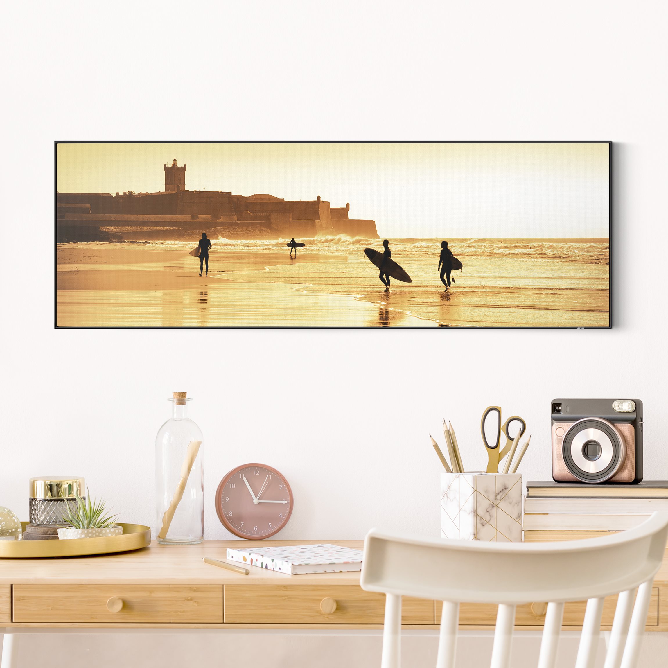 Wechselbild Surfer Beach