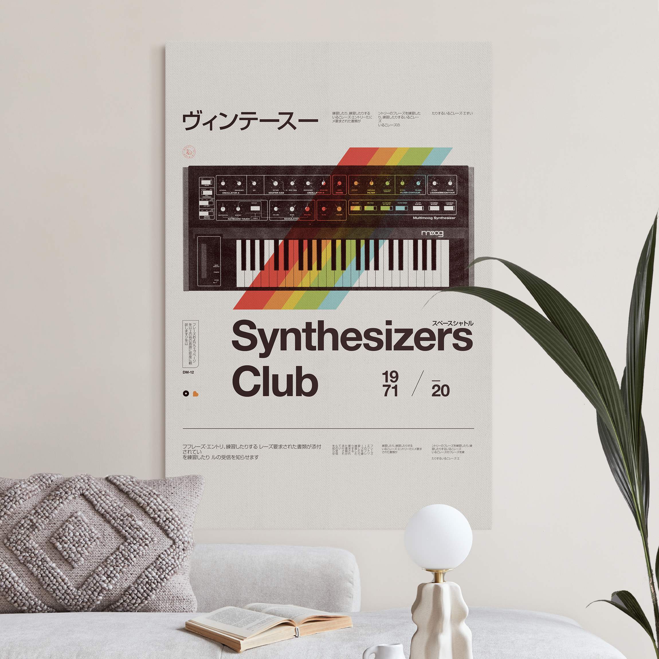 Akustikbild Synthesizers - Club