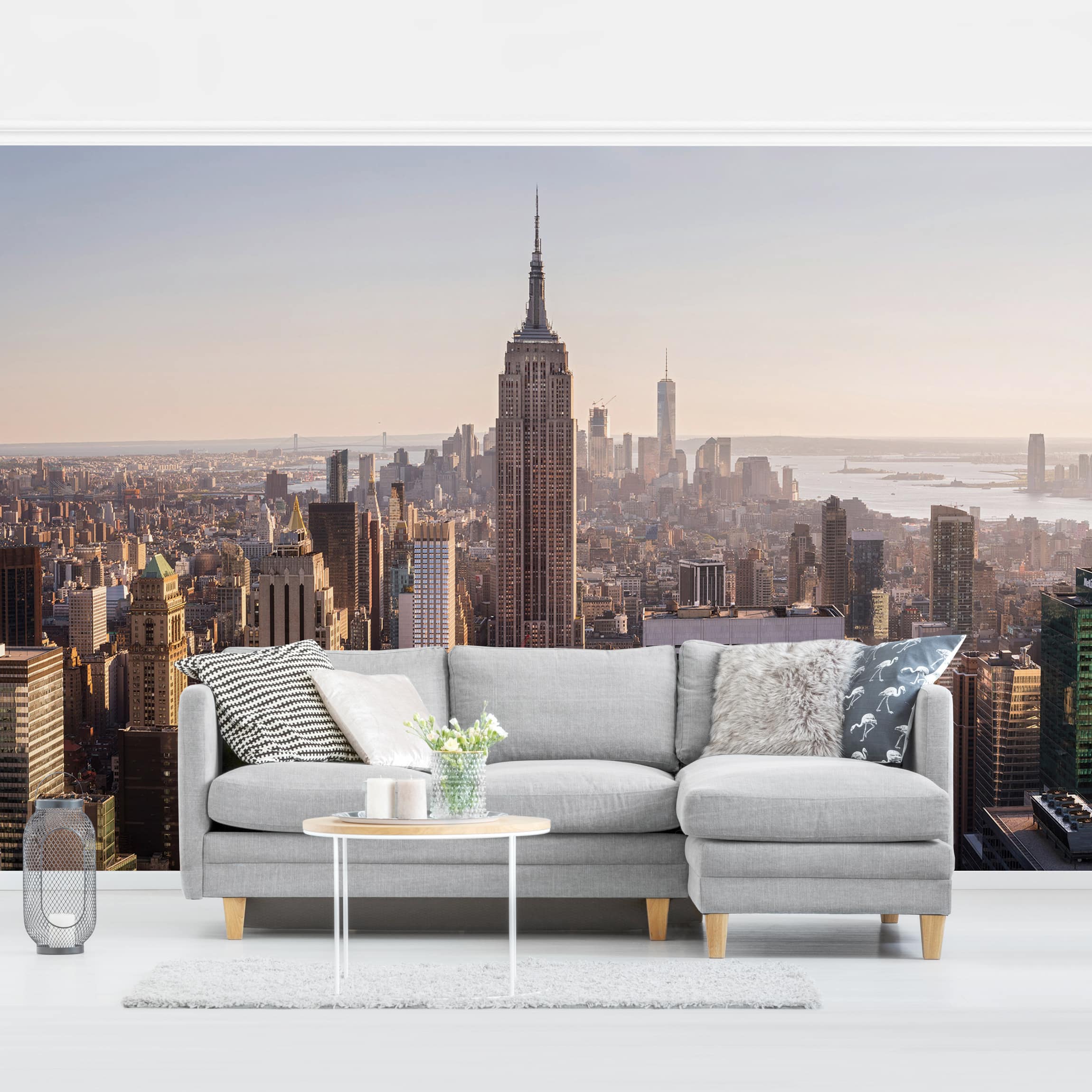 Fototapete Skyline Blick vom Top of the Rock