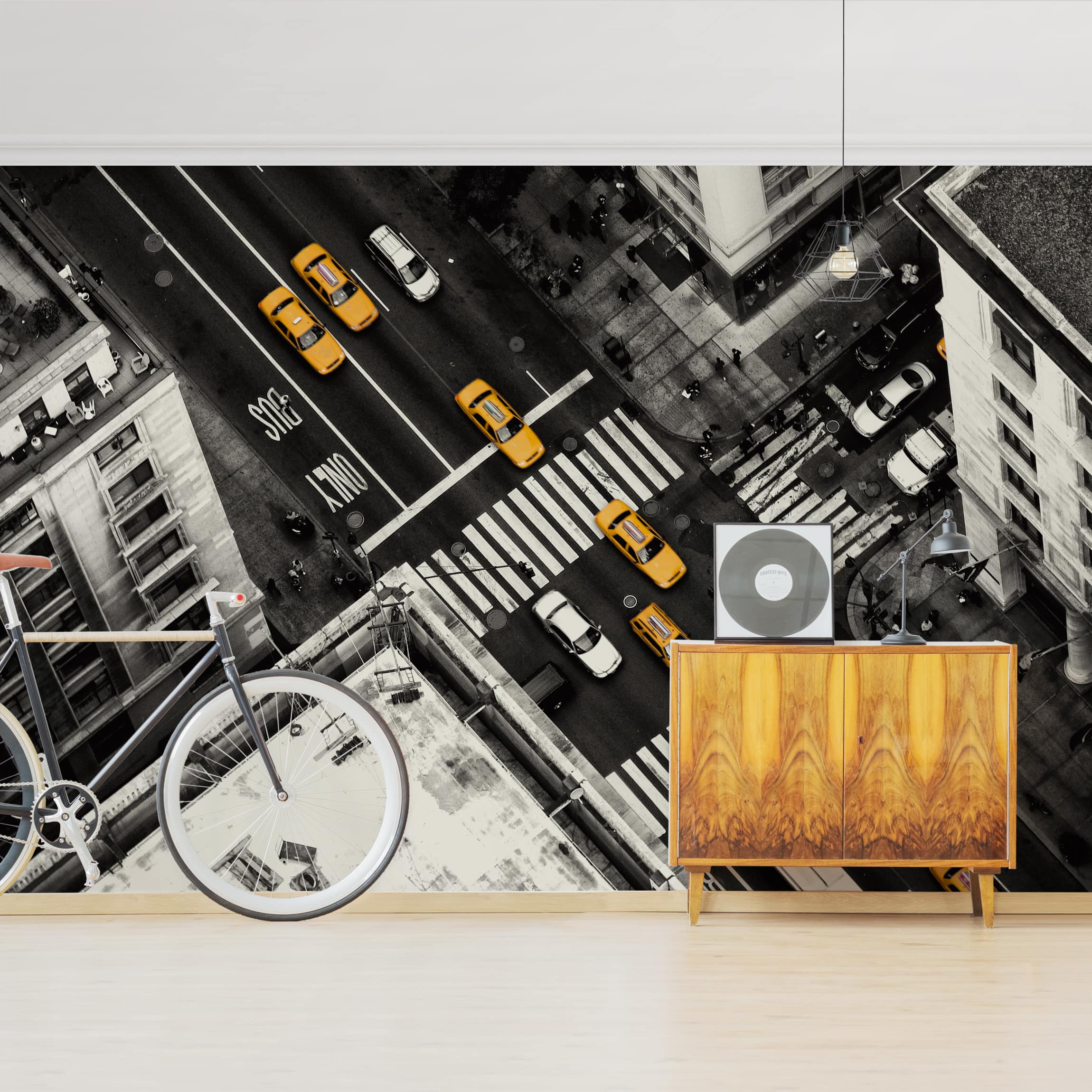 Fototapete New York City Cabs