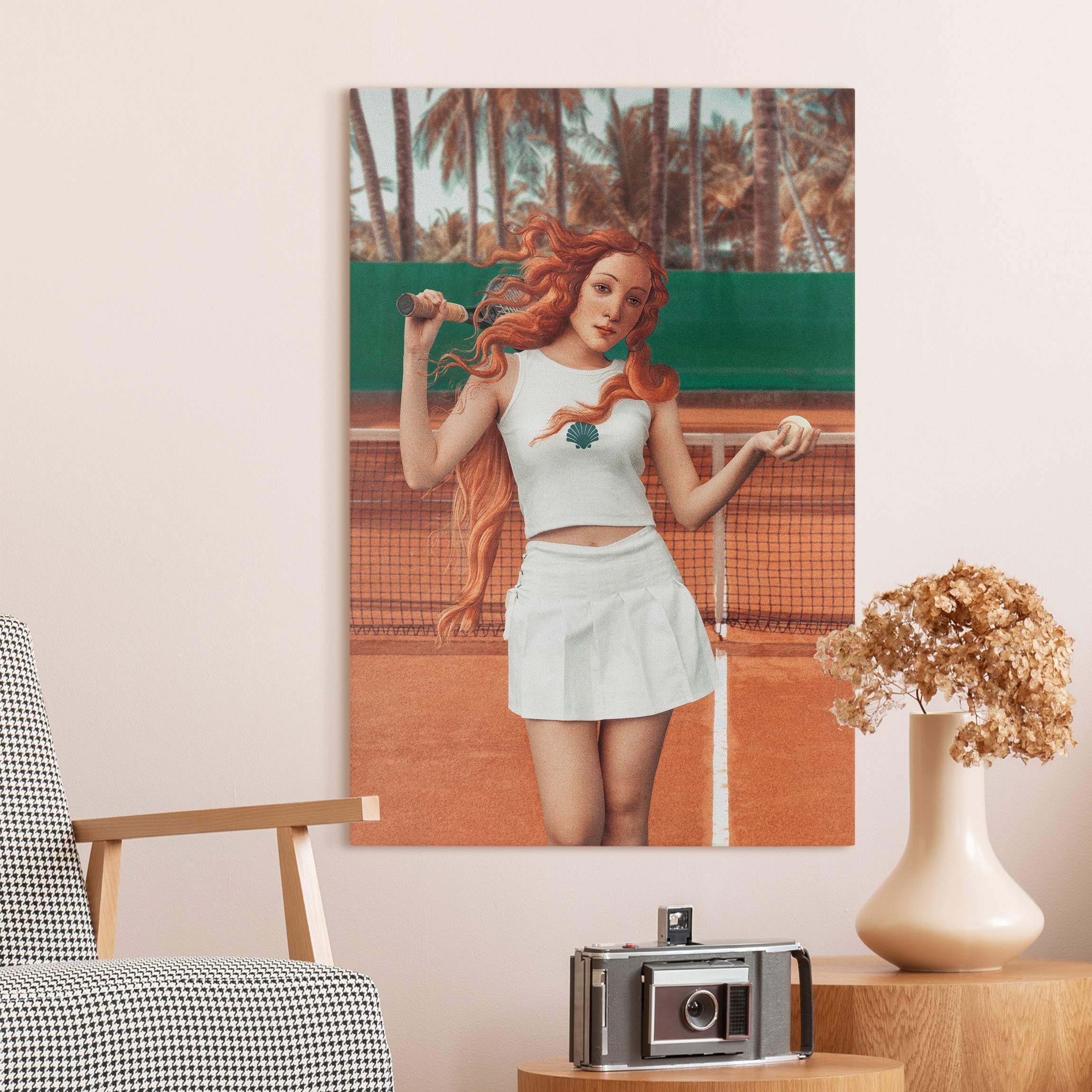 Leinwandbild Tennis Venus
