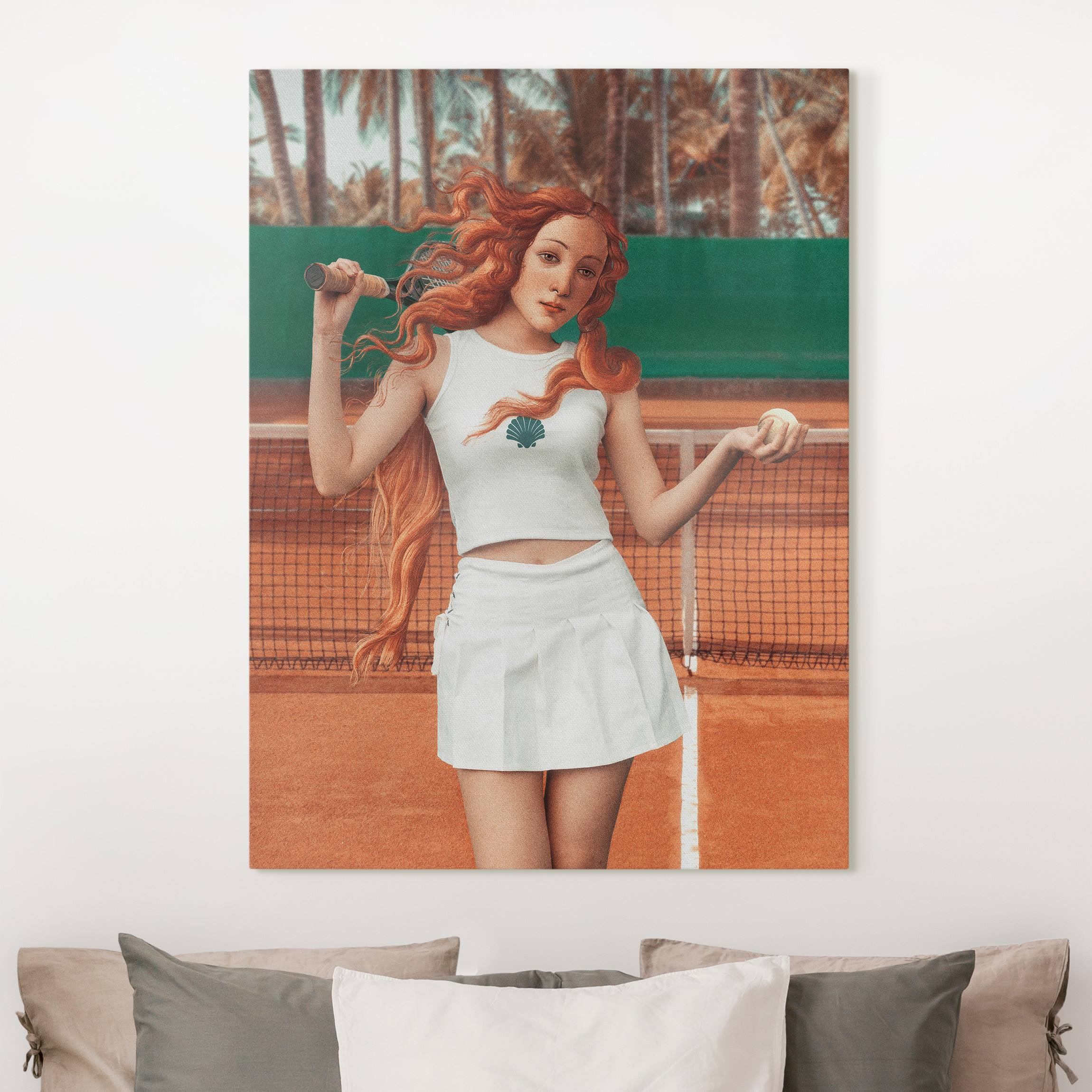 Leinwandbild Tennis Venus
