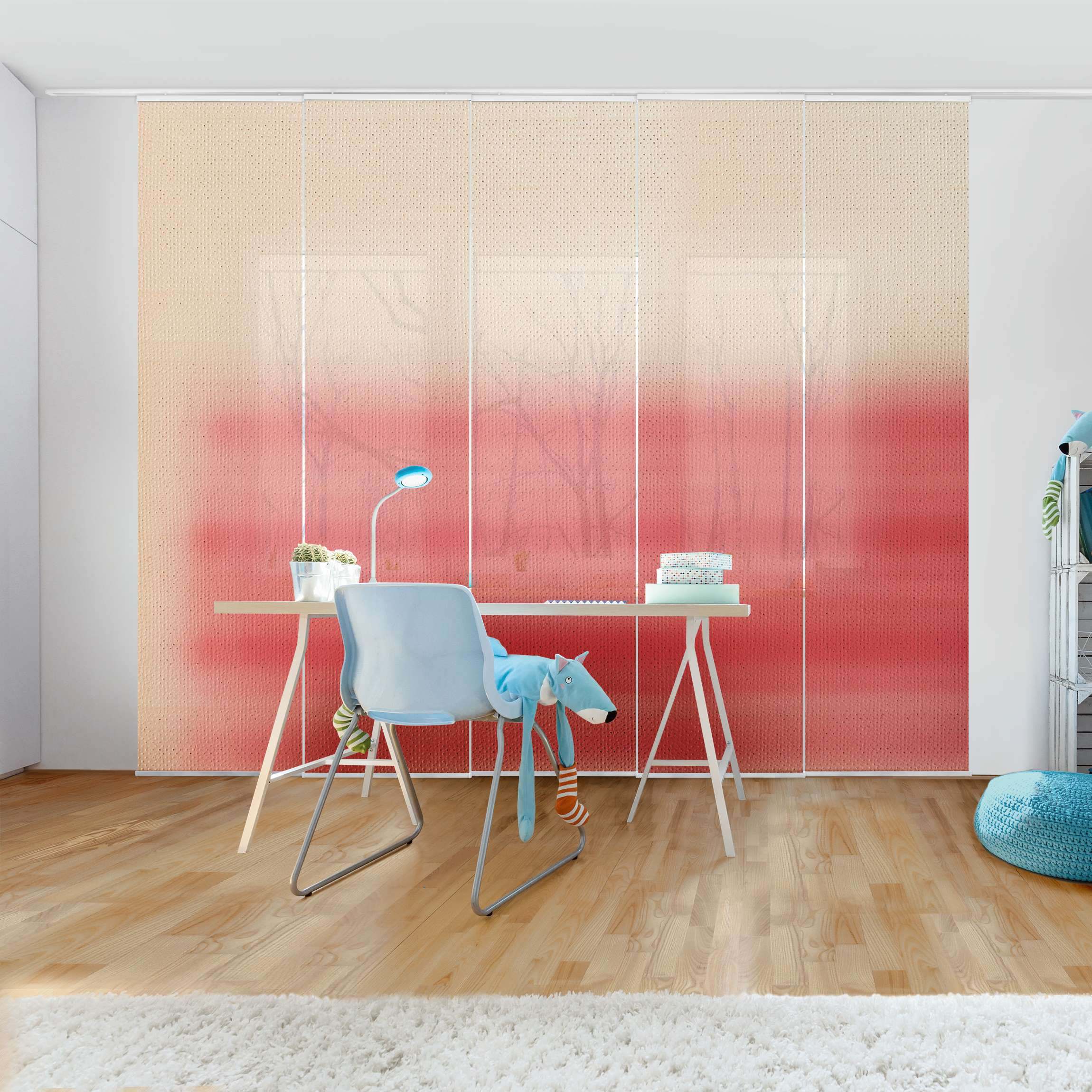 Schiebegardine Thermische Energie