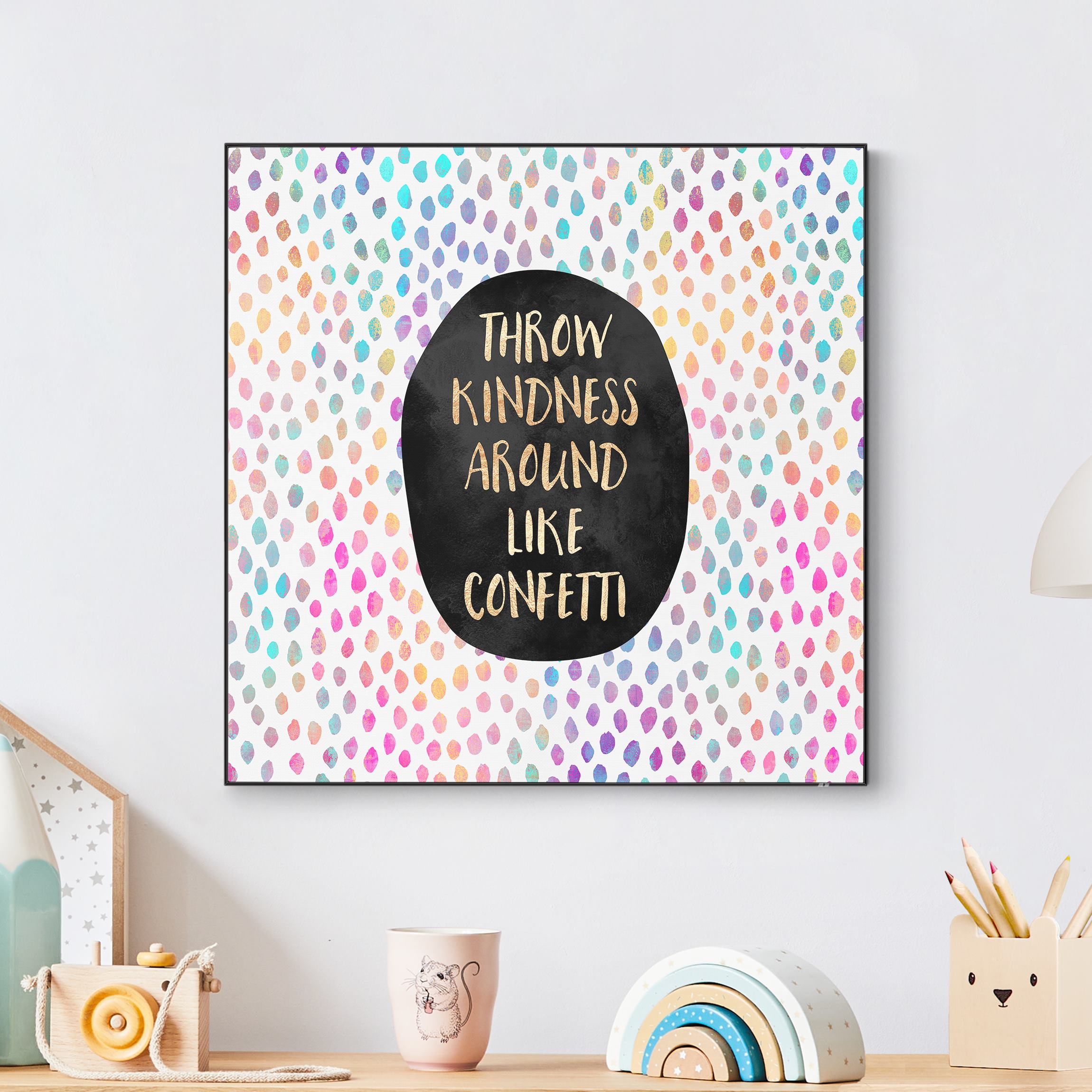 Wechselbild Throw Kindness Around Like Confetti