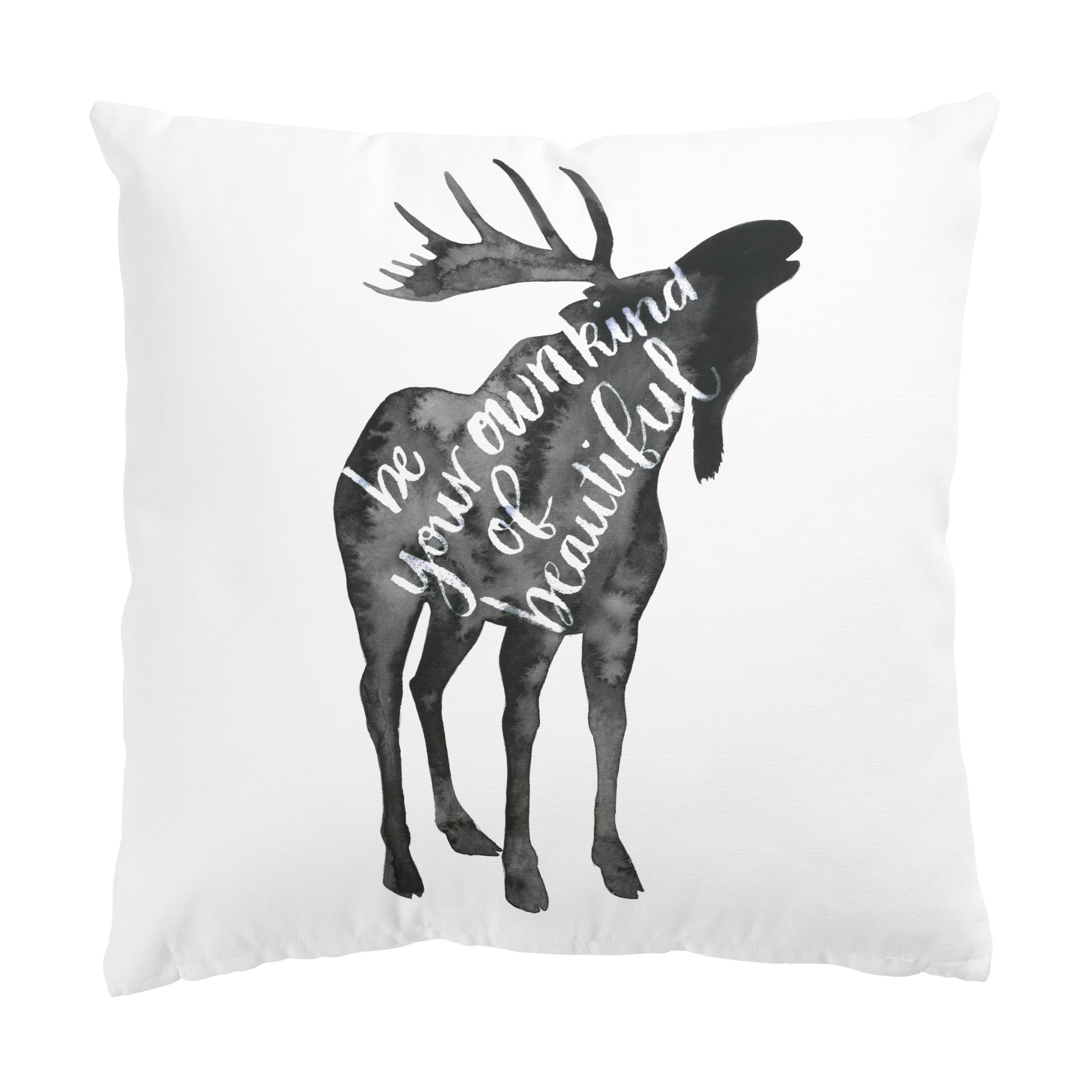 Dekokissen Tiere mit Weisheit - Elch