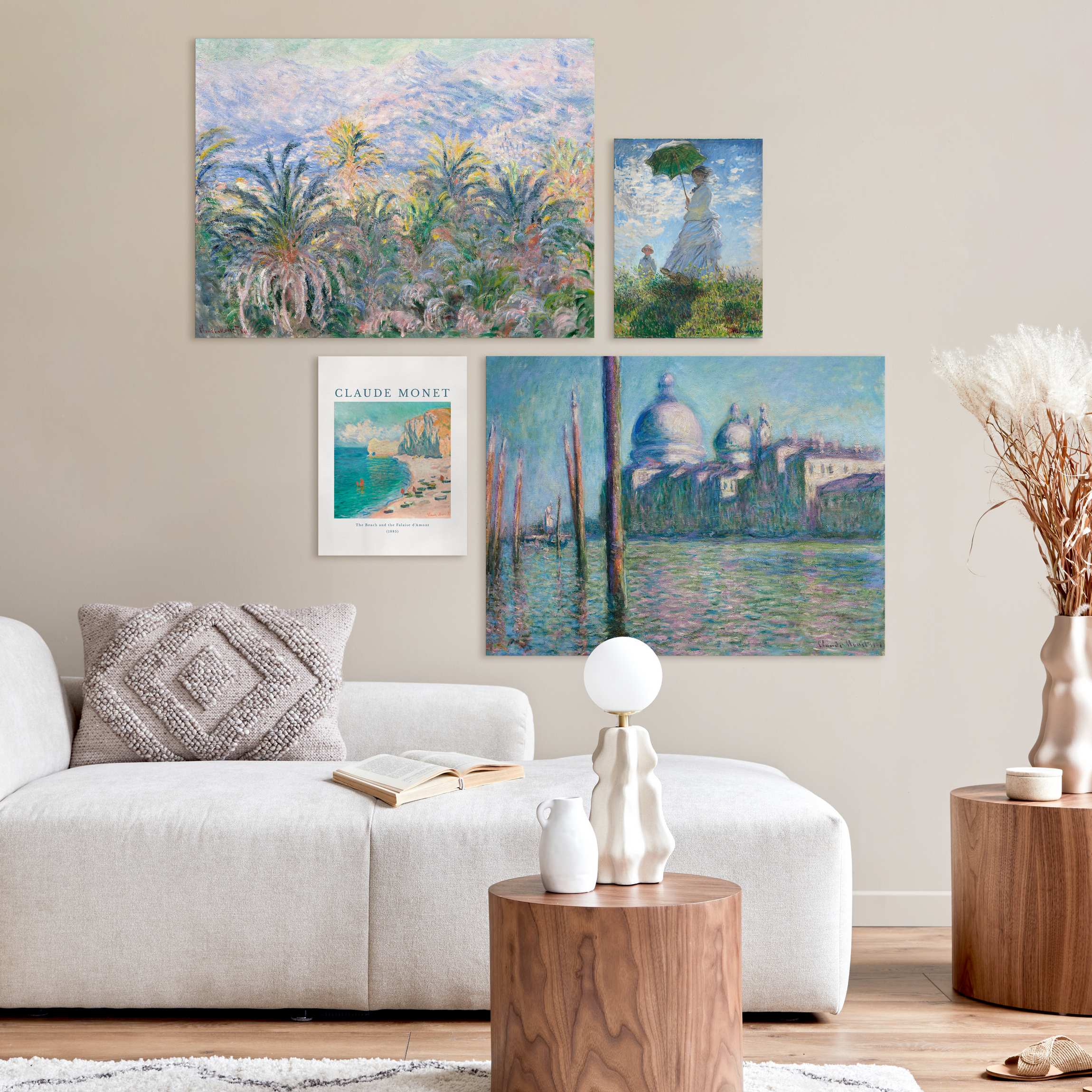 Bilderwände Urlaub mit Monet