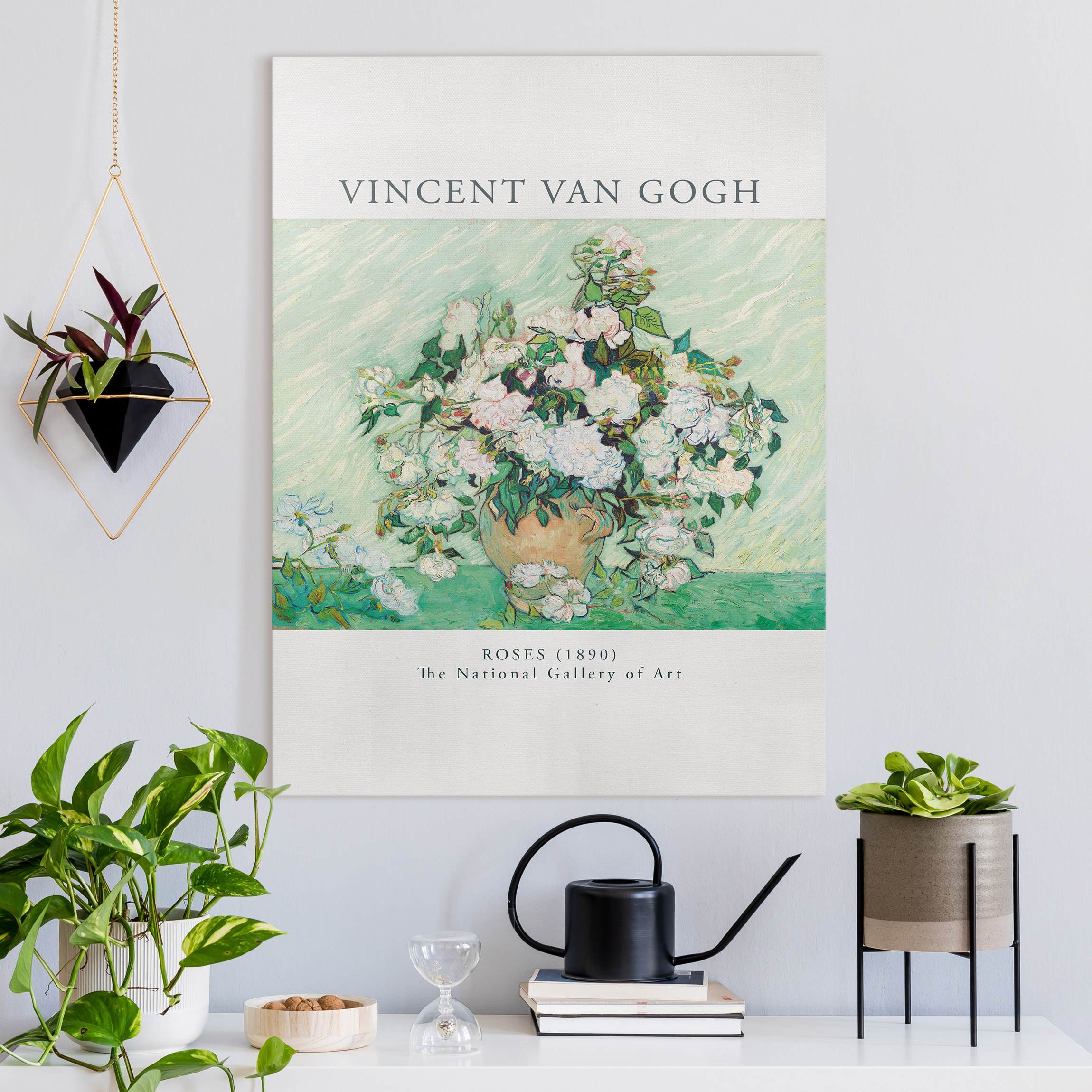 Leinwandbild Van Gogh - Rosen
