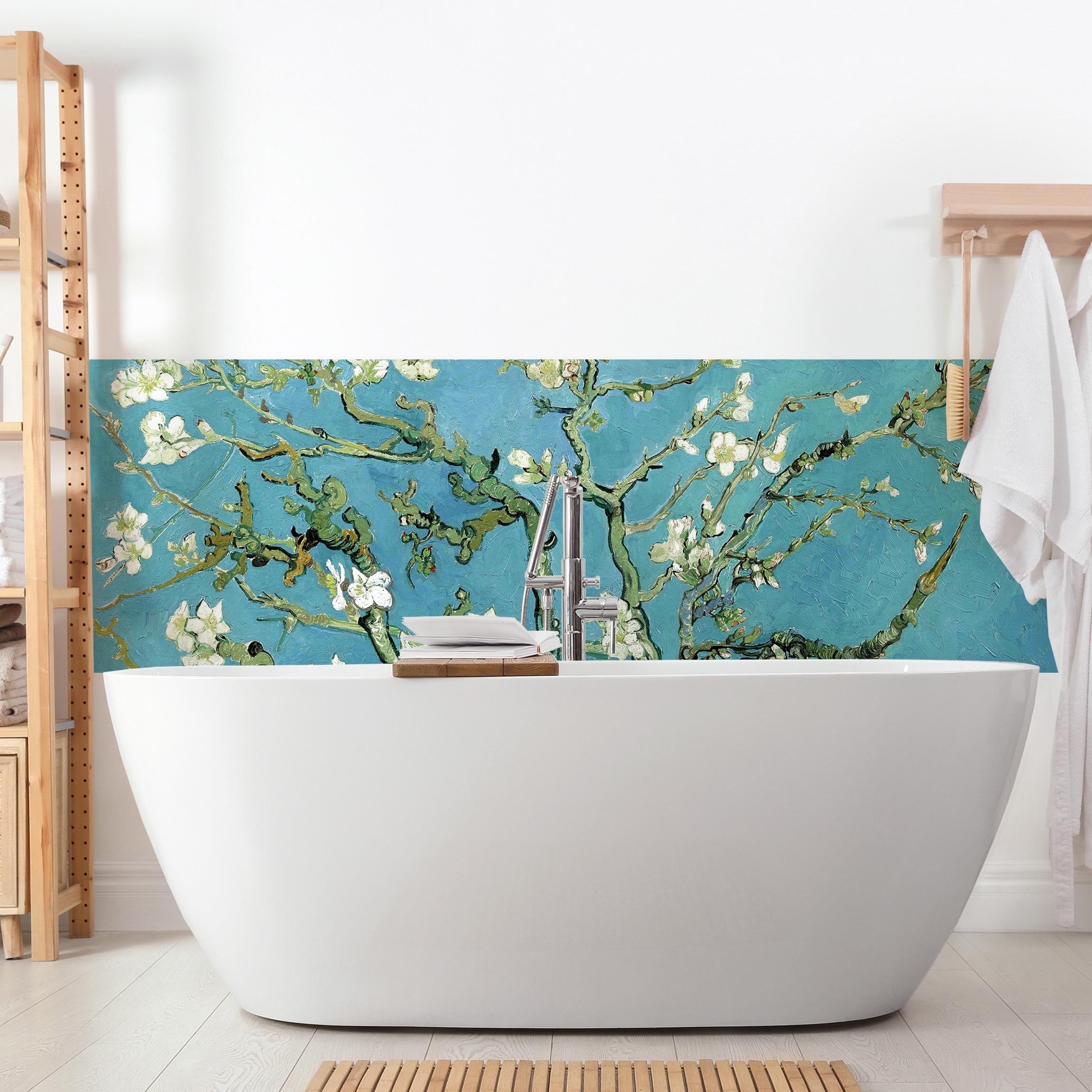 Wandverkleidung Bad Vincent van Gogh - Mandelblüte