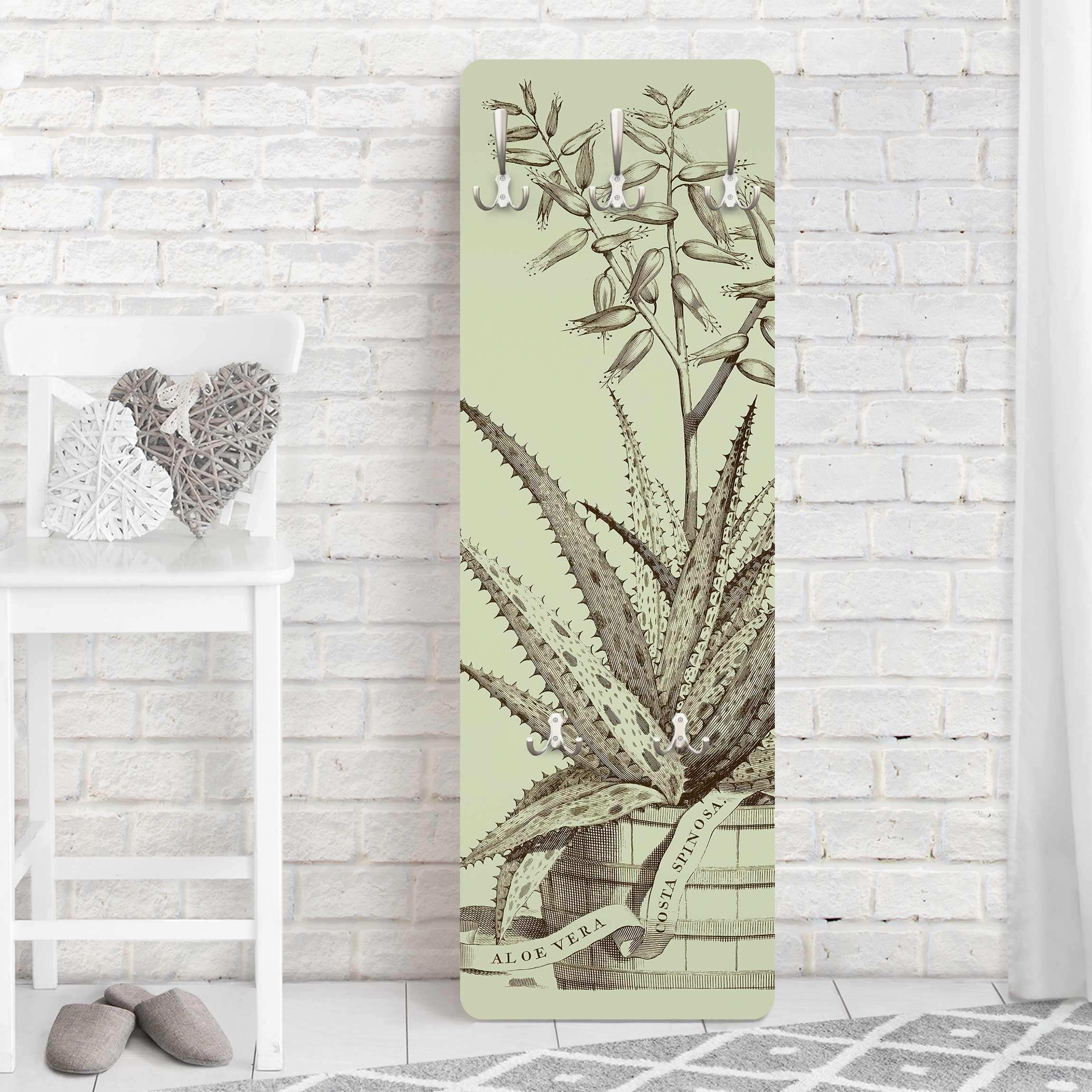 Wandgarderobe Vintage Aloe Vera Costa Spinosa