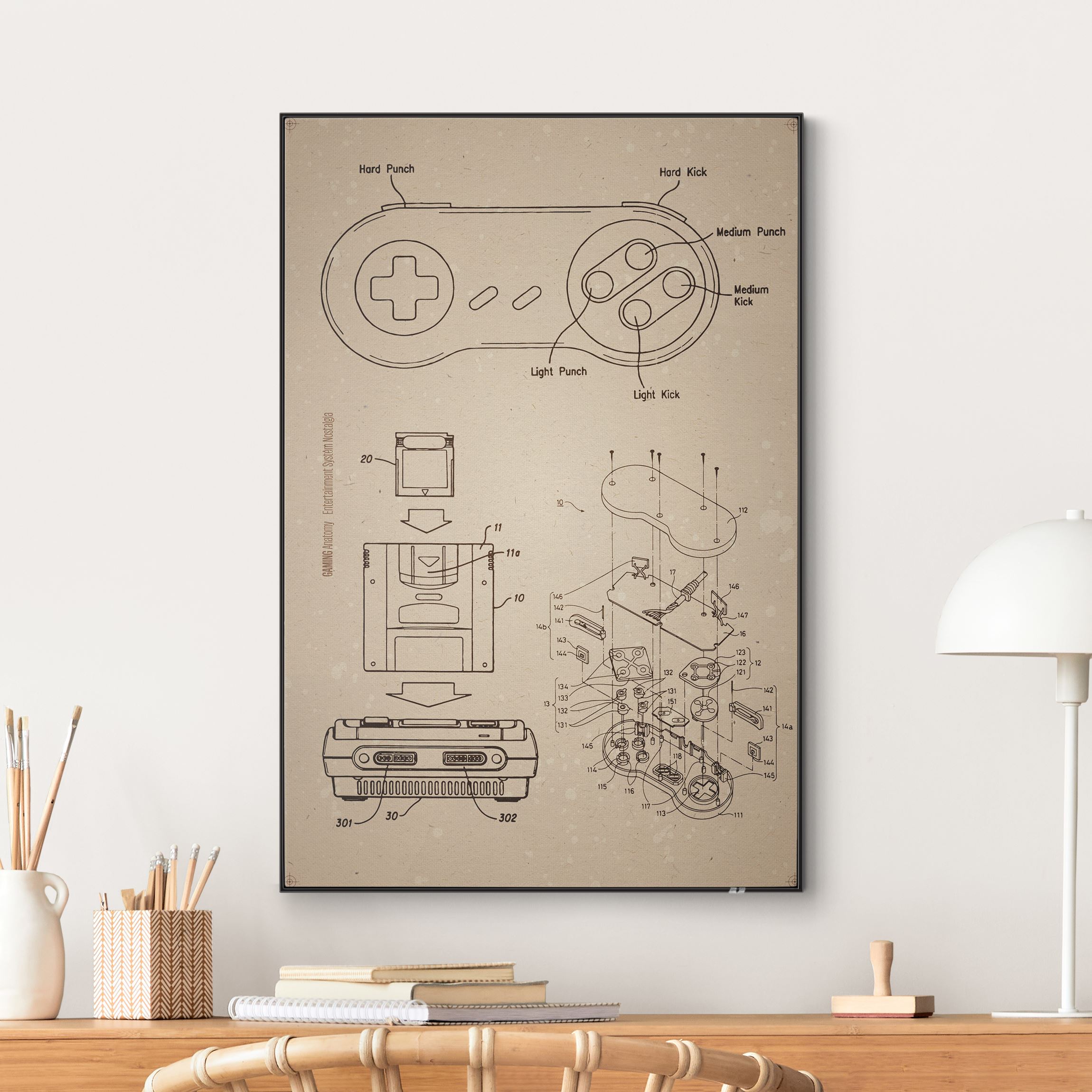 Wechselbild Vintage Anleitung Gaming II