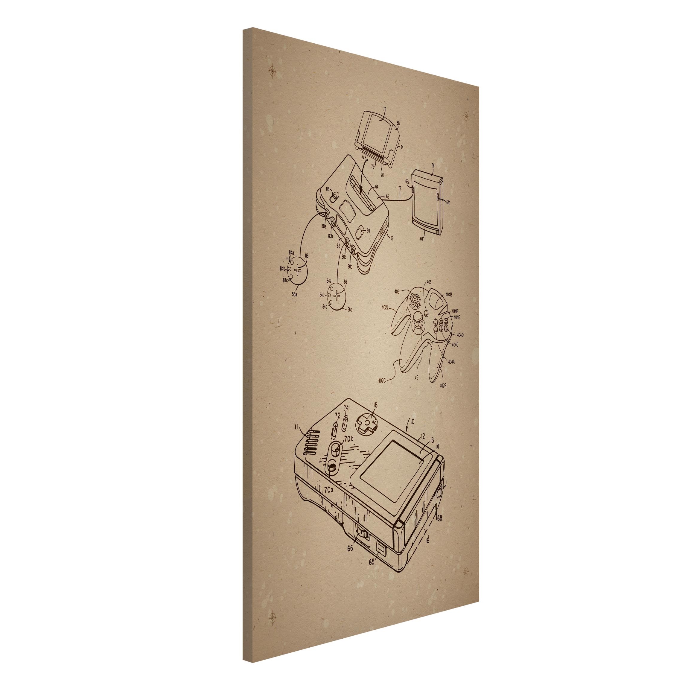 Magnettafel Vintage Anleitung Gaming III