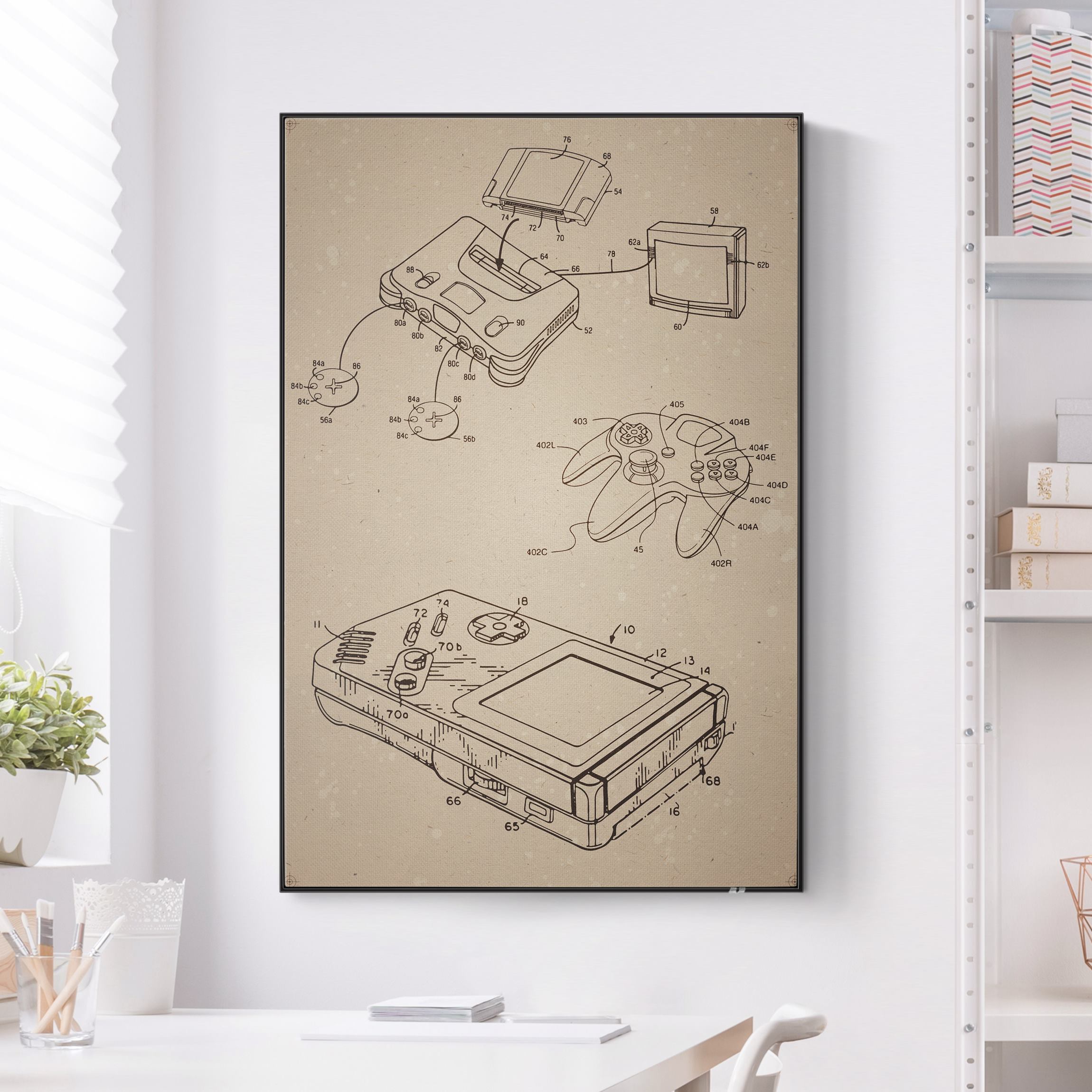 Akustik-Wechselbild Vintage Anleitung Gaming III