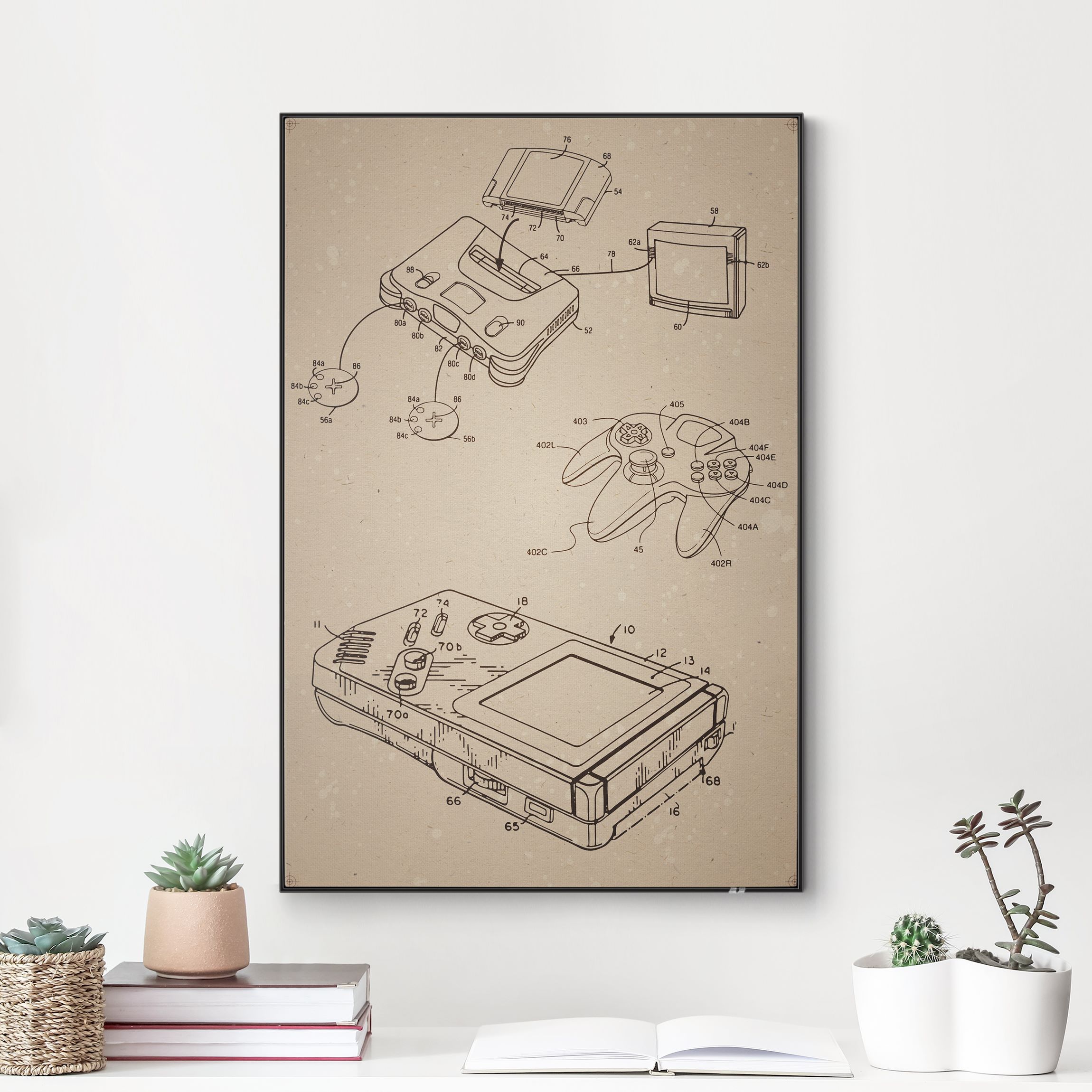 Wechselbild Vintage Anleitung Gaming III