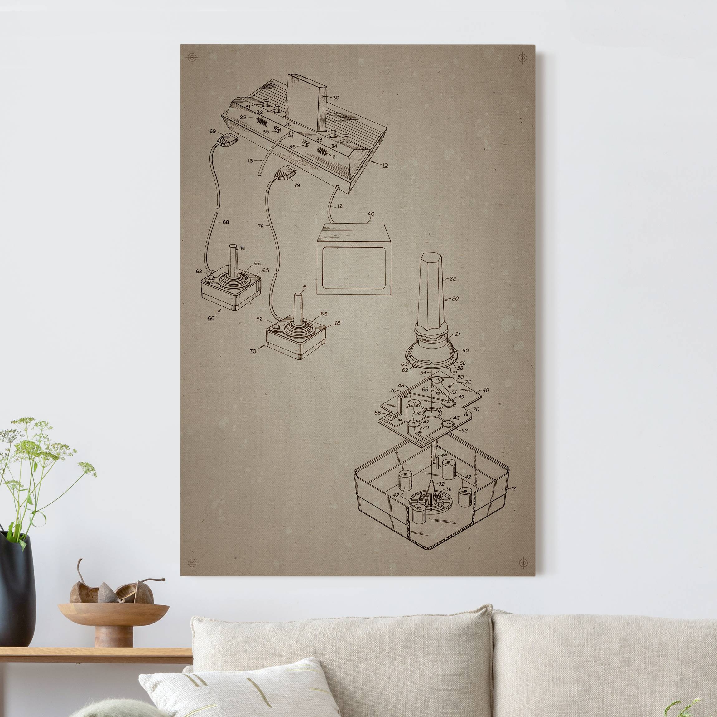 Akustikbild Vintage Anleitung Gaming