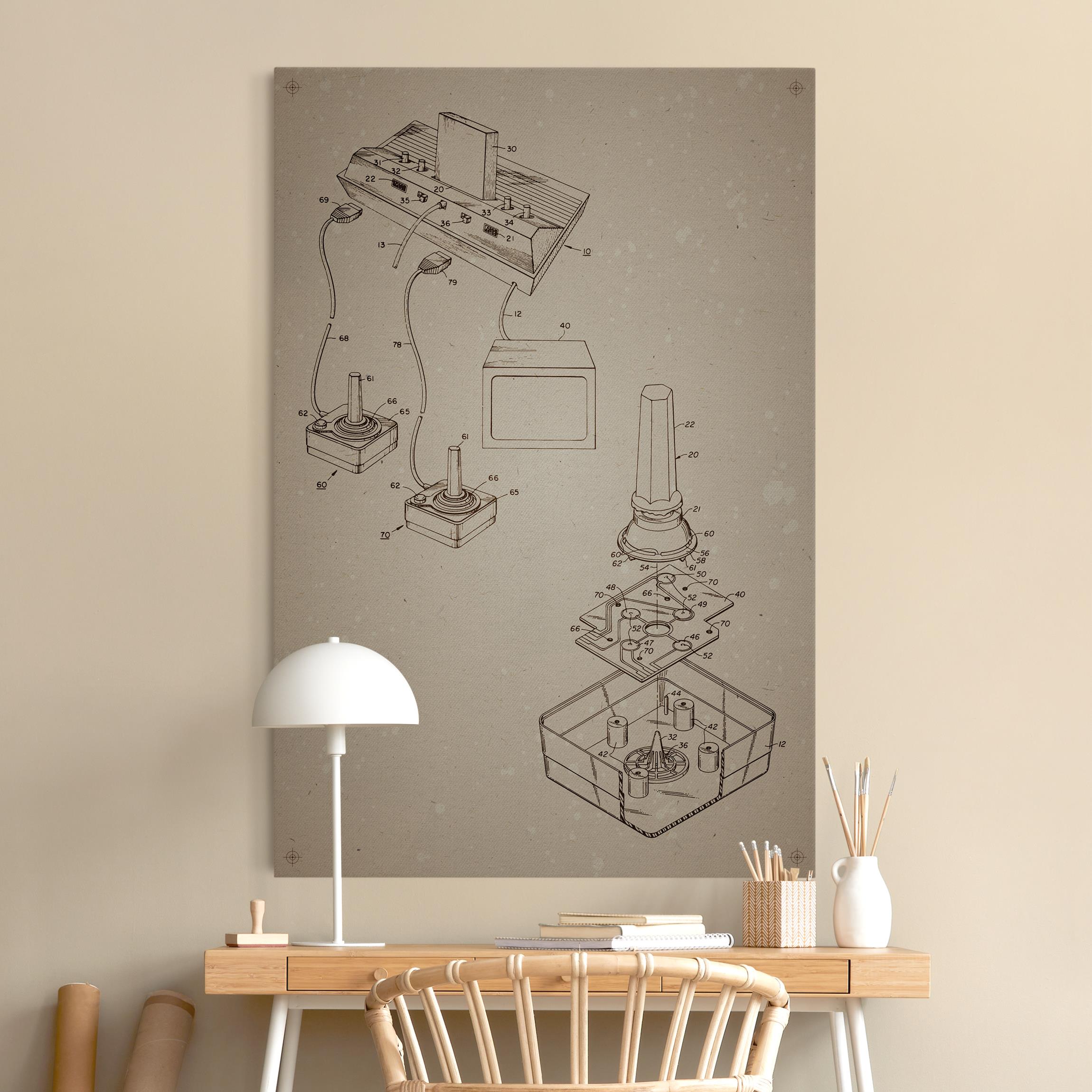 Akustikbild Vintage Anleitung Gaming