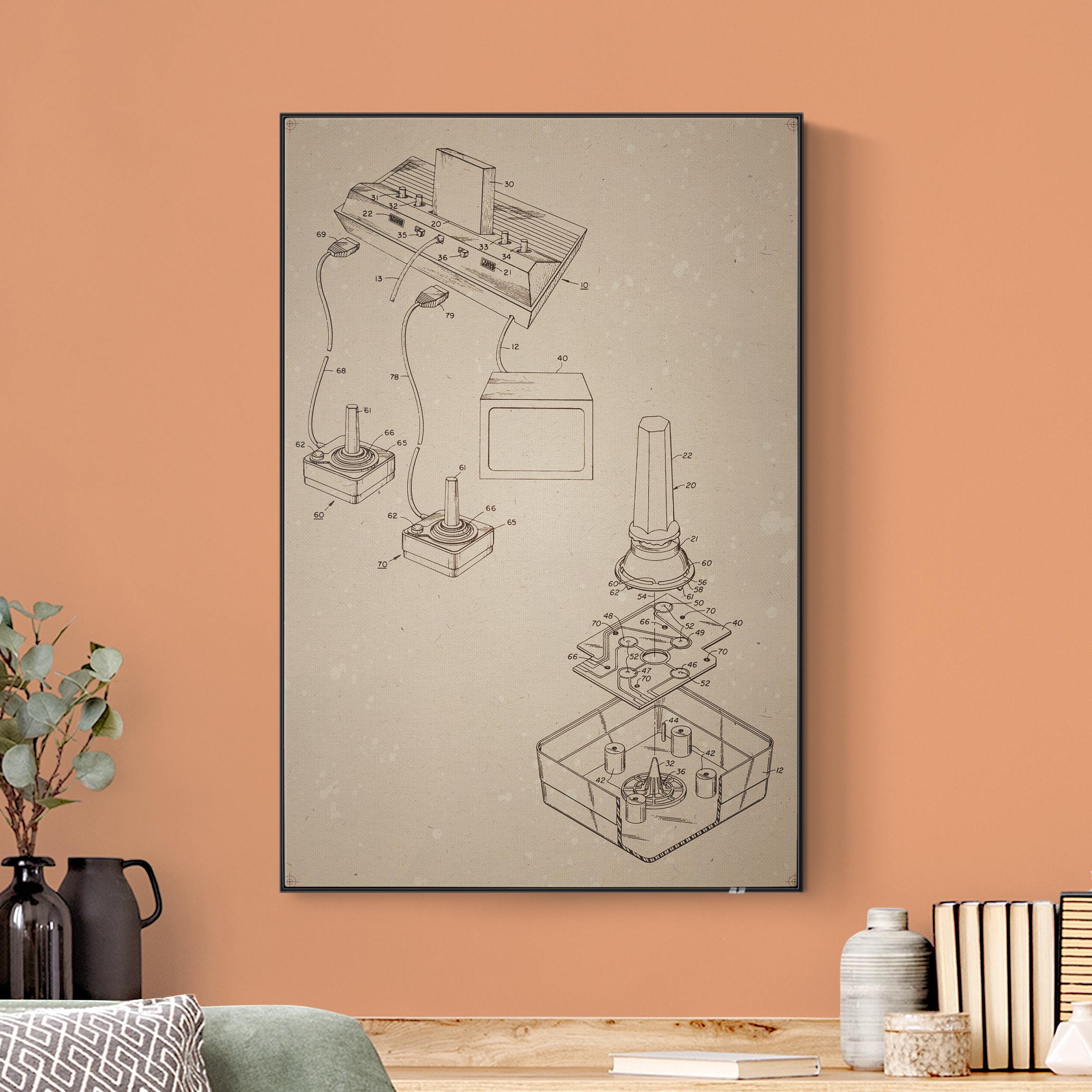 Akustik-Wechselbild Vintage Anleitung Gaming