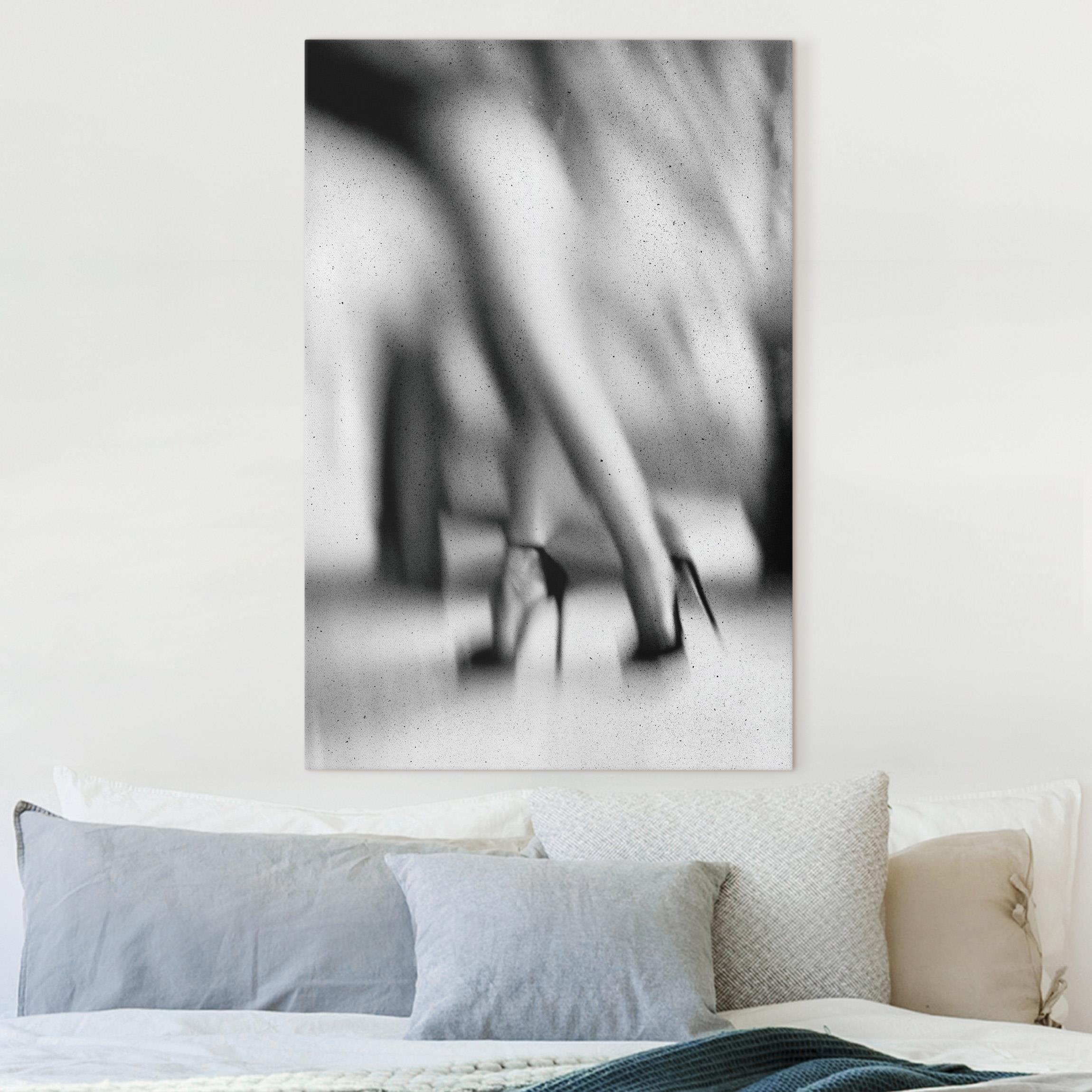 Leinwandbild Walking in Paris