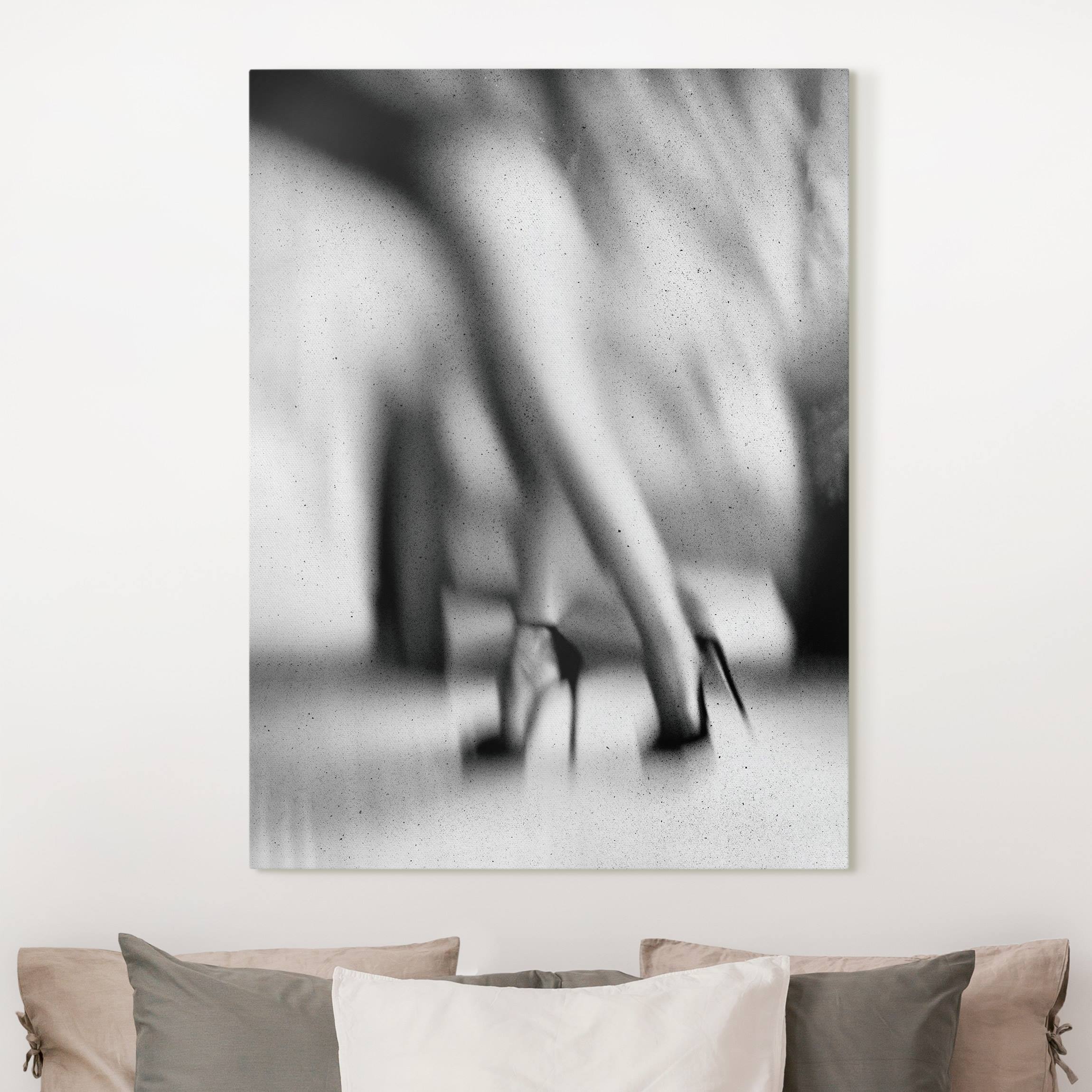 Leinwandbild Walking in Paris