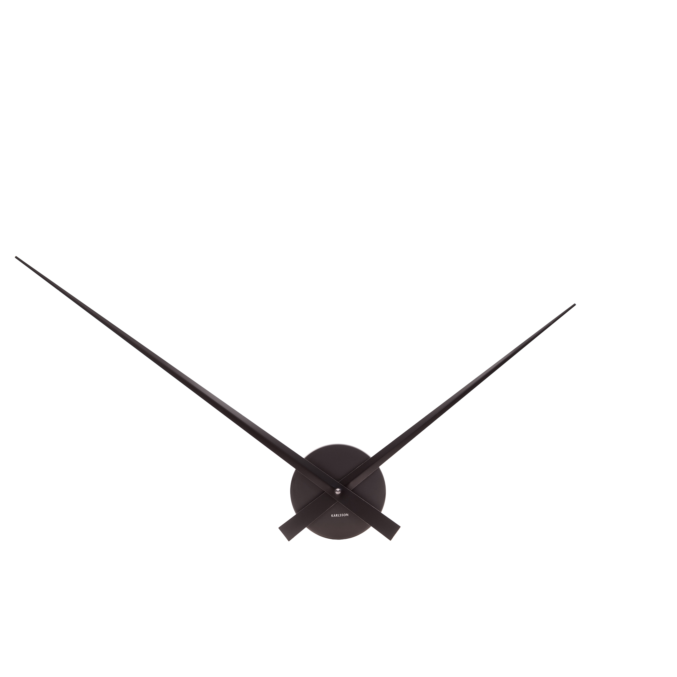 Zubehör Wanduhr Karlsson Little Big Time XXL schwarz