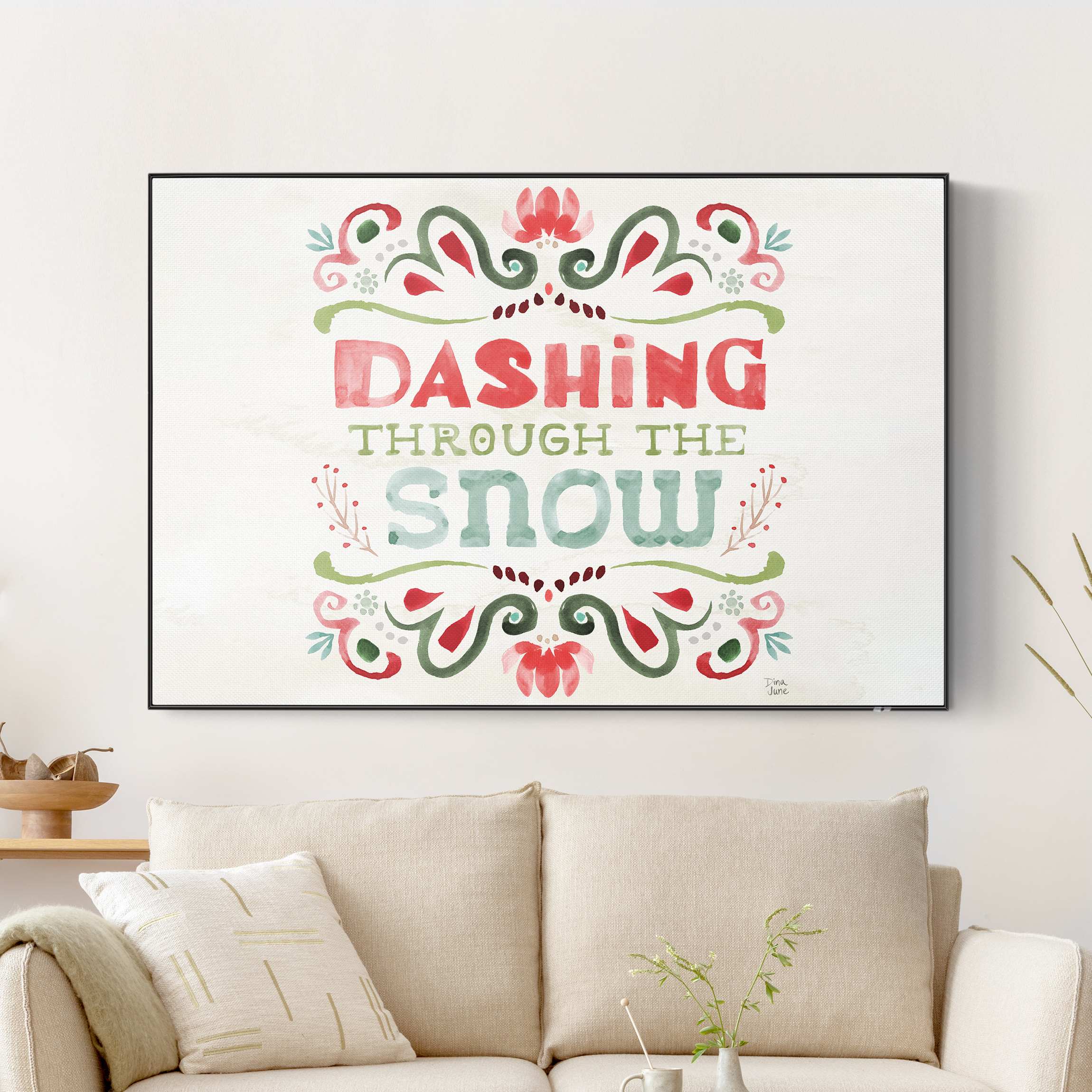 Akustik-Wechselbild Weihnachten - Spruch