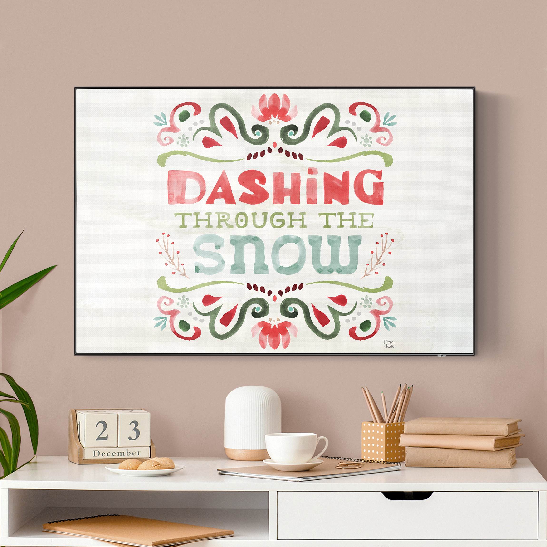 Akustik-Wechselbild Weihnachten - Spruch