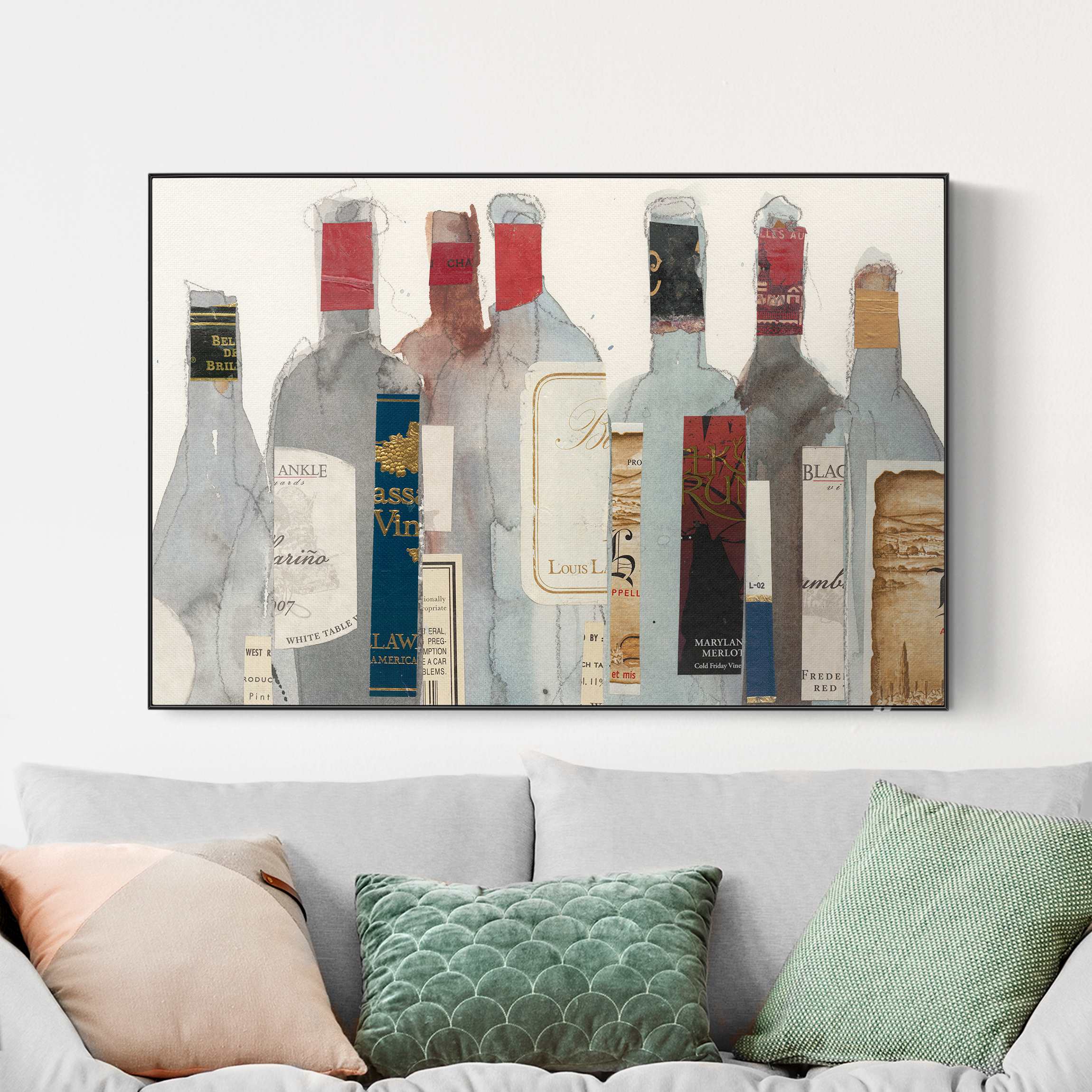 Akustik-Wechselbild Wein & Spirituosen I