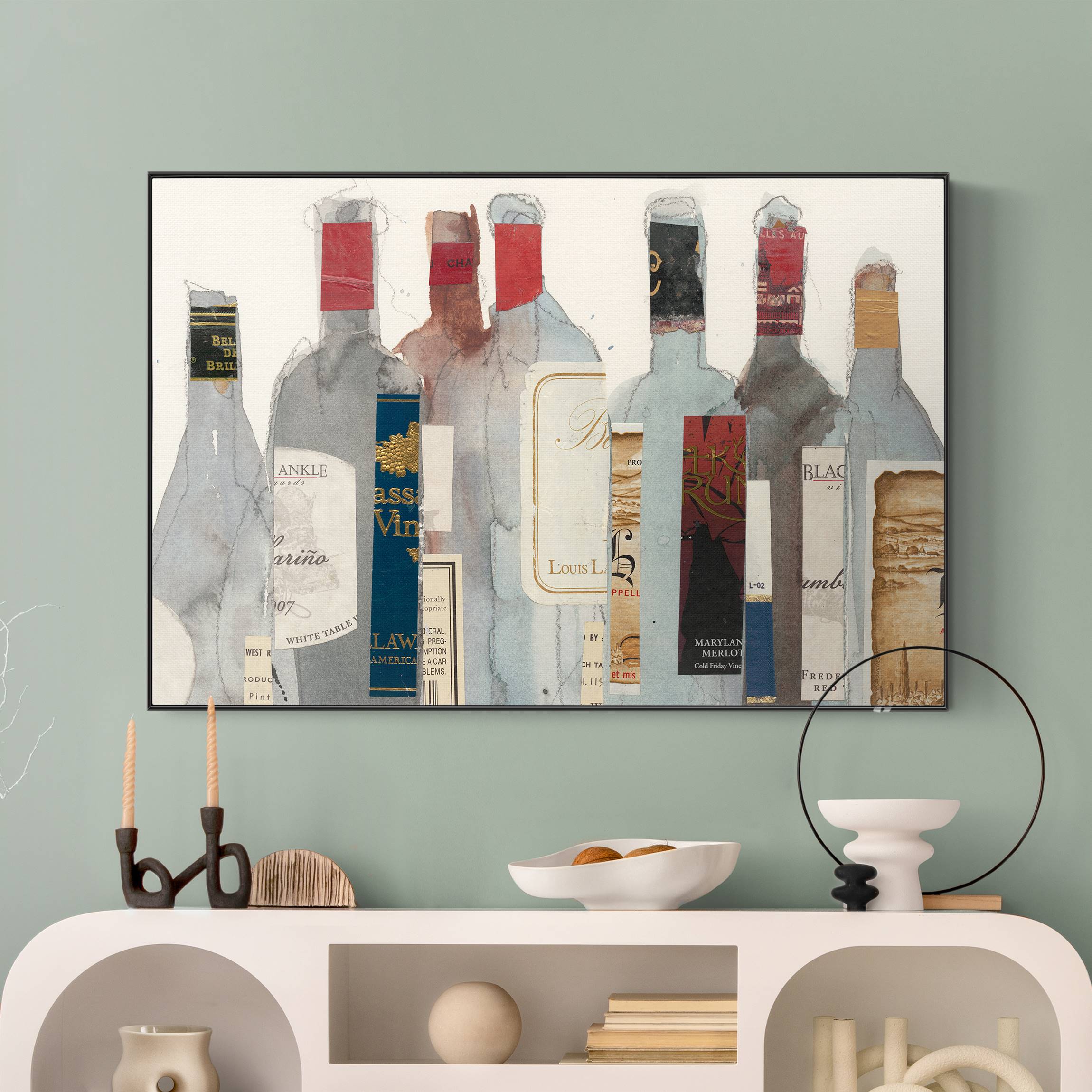 Akustik-Wechselbild Wein & Spirituosen I