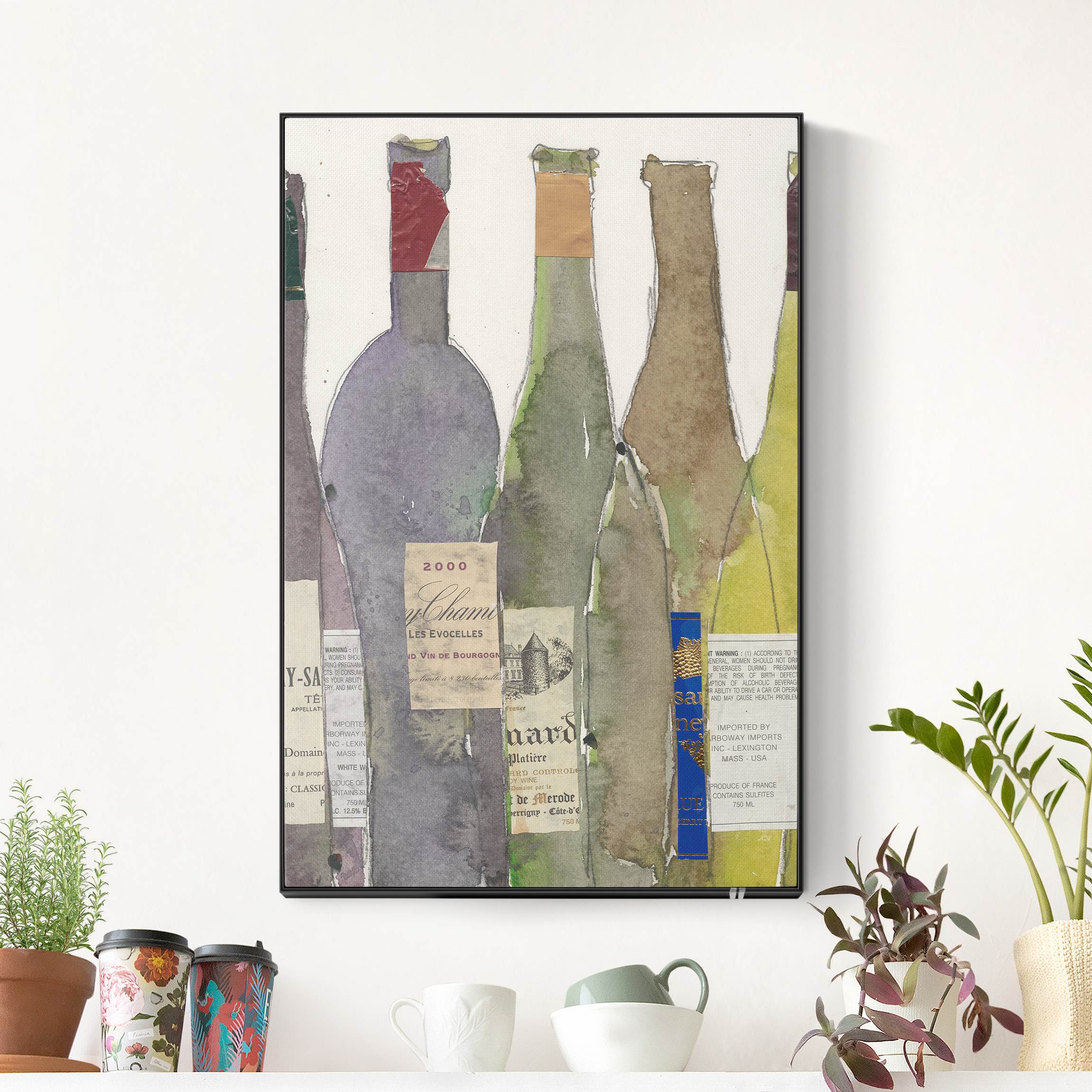 Akustik-Wechselbild Wein & Spirituosen IV