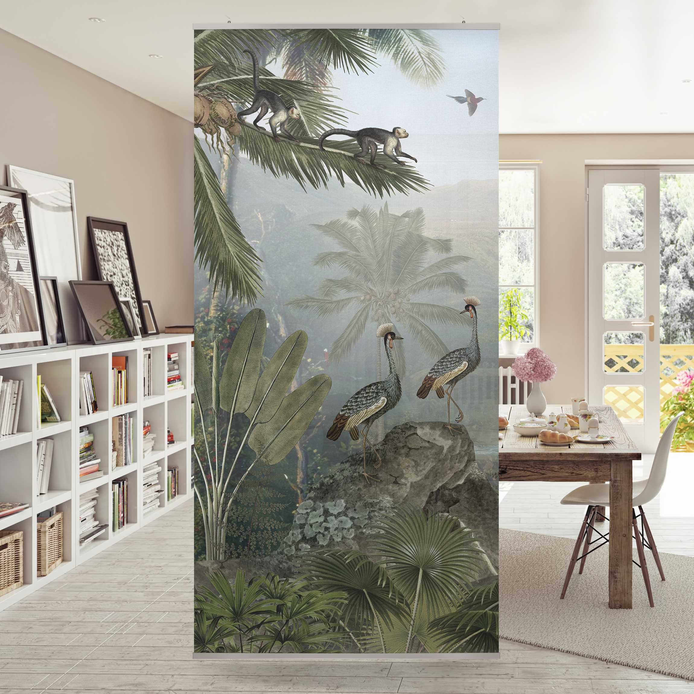 Raumteiler Weitblick in die Tiefen des Dschungels