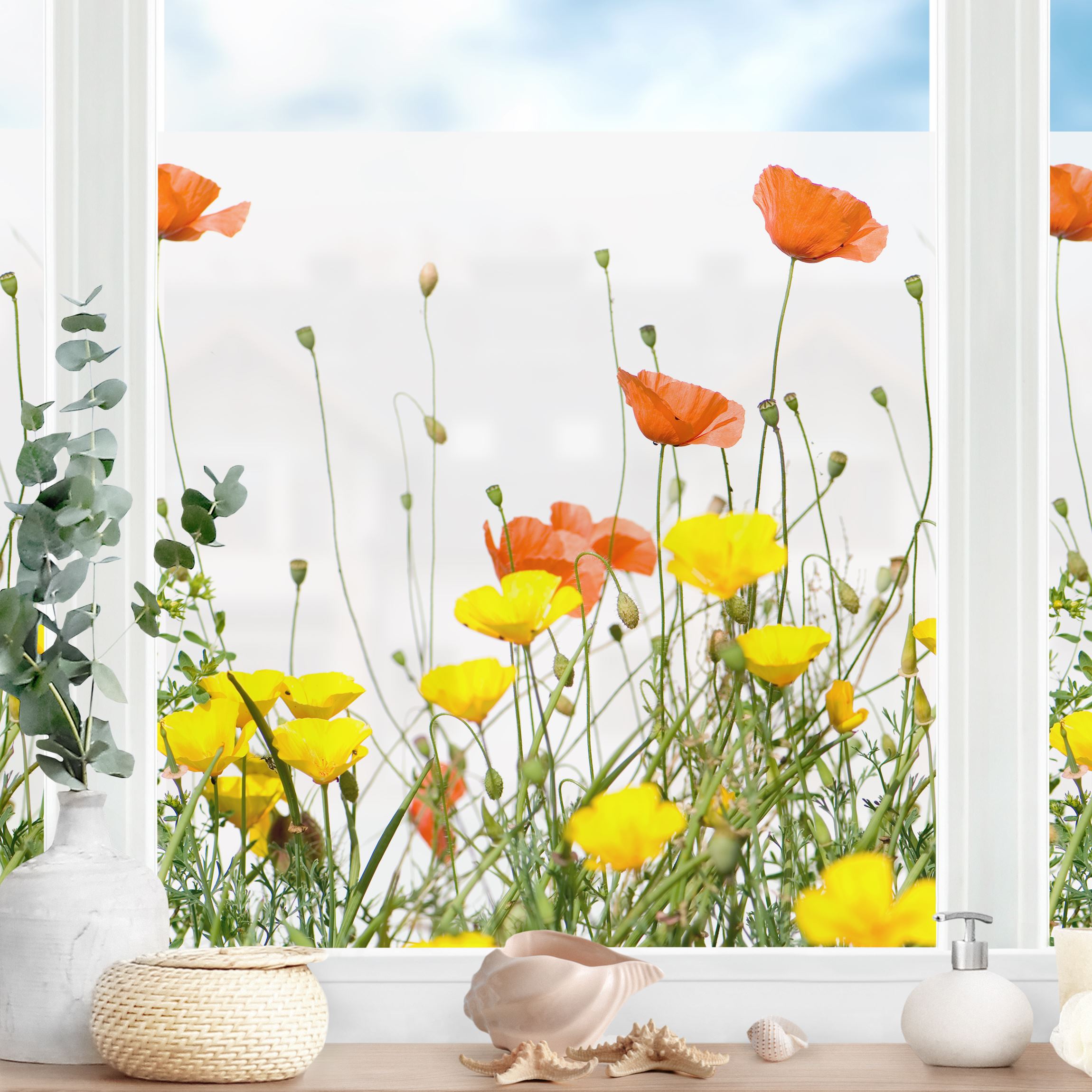 Fensterfolie Wild Flowers