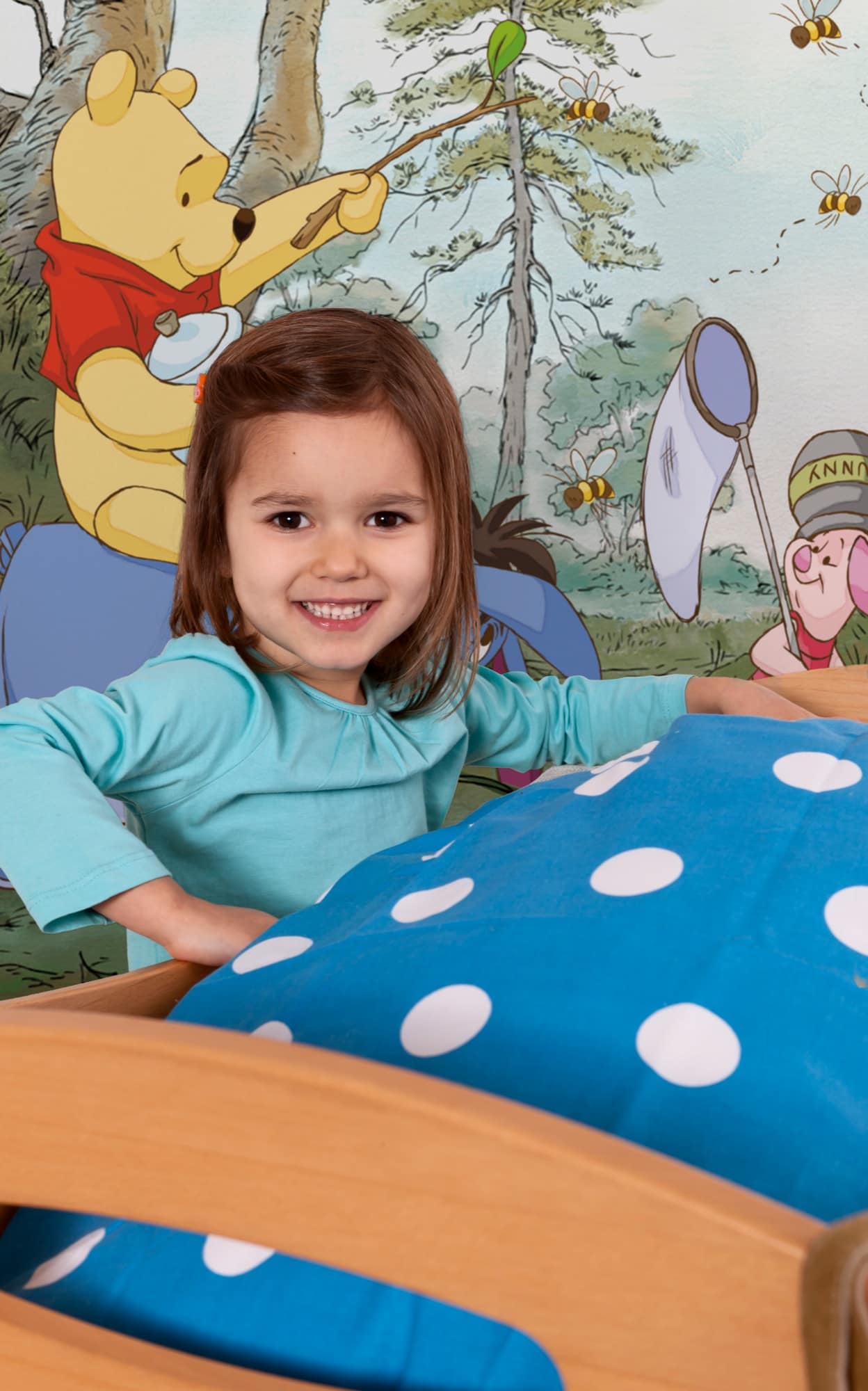 Fototapete Winnie Pooh - Pooh´s Haus