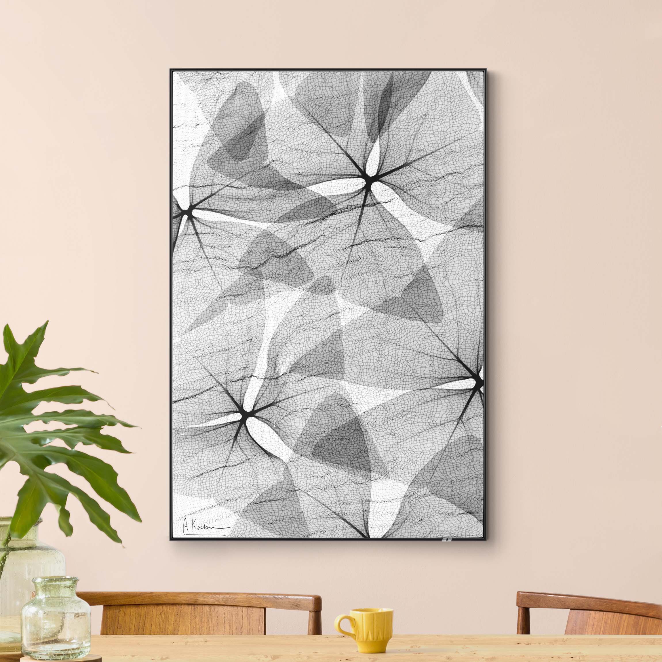 Wechselbild X-Ray - Dreiecksklee mit Textil