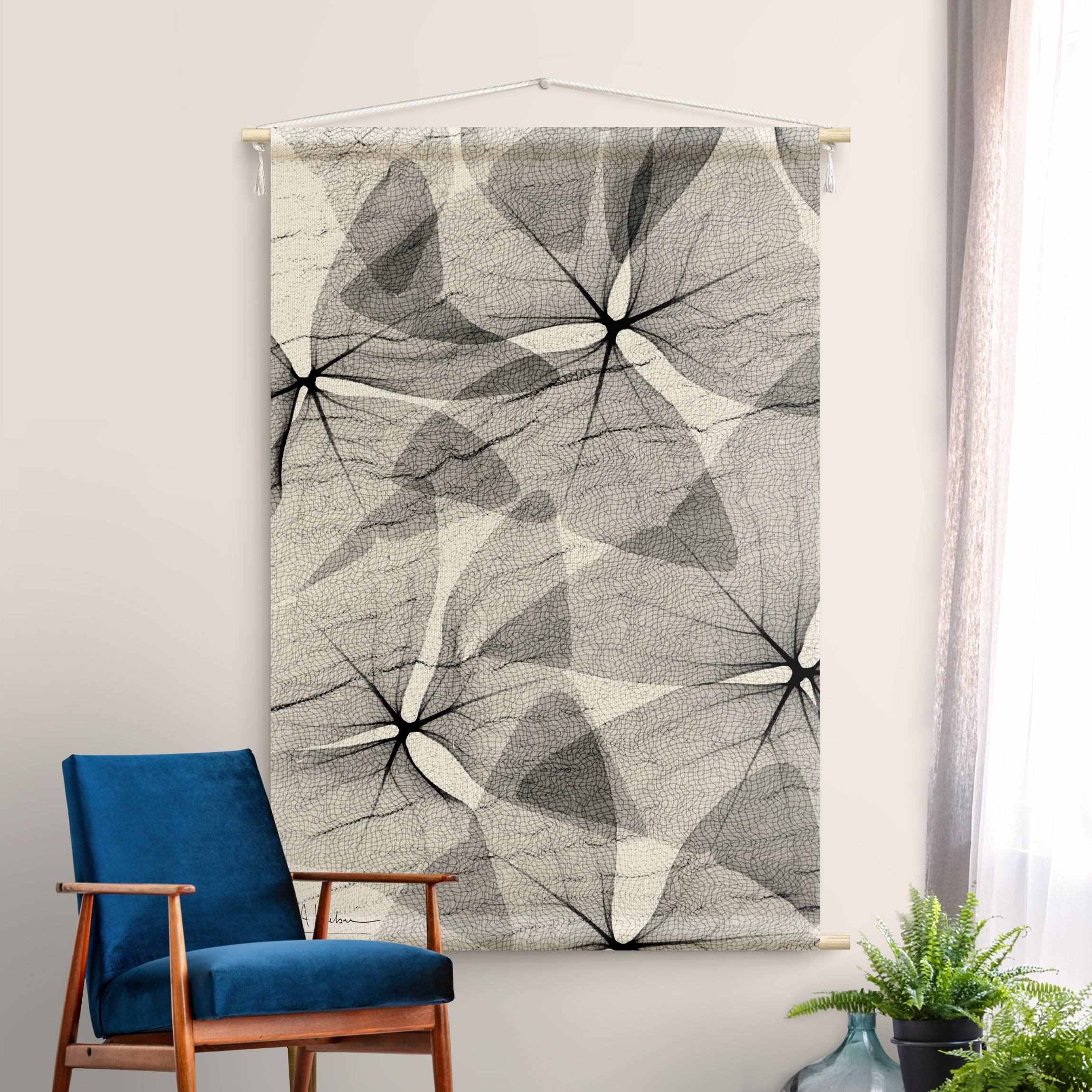 Wandteppich X-Ray - Dreiecksklee mit Textil