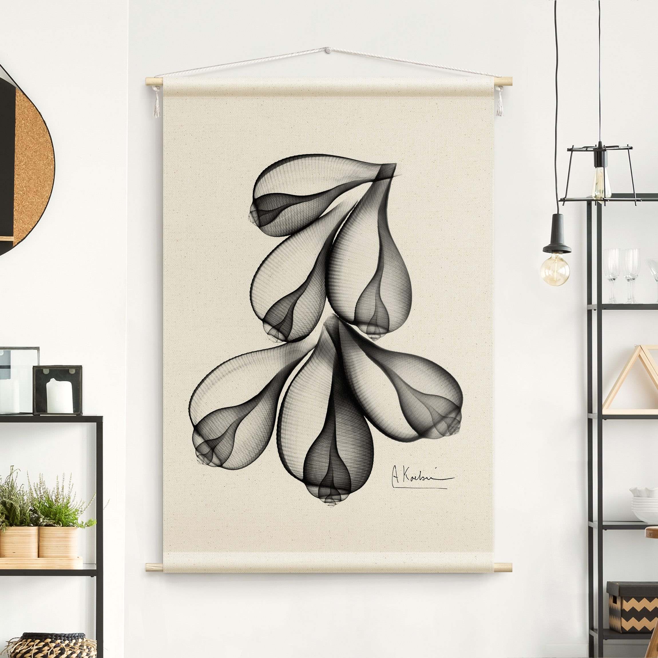 Wandteppich X-Ray - Feigenschalen