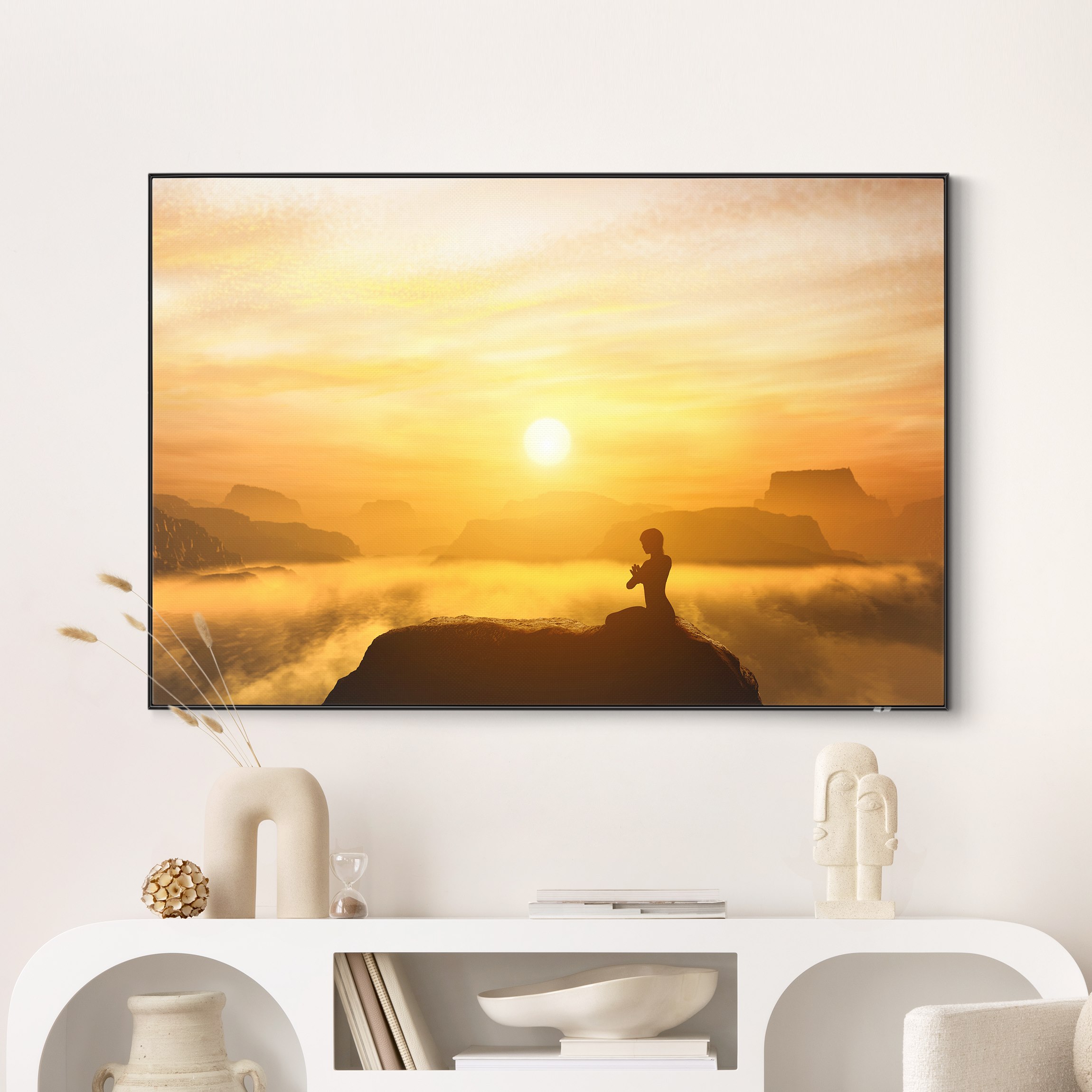 Wechselbild Yoga Meditation