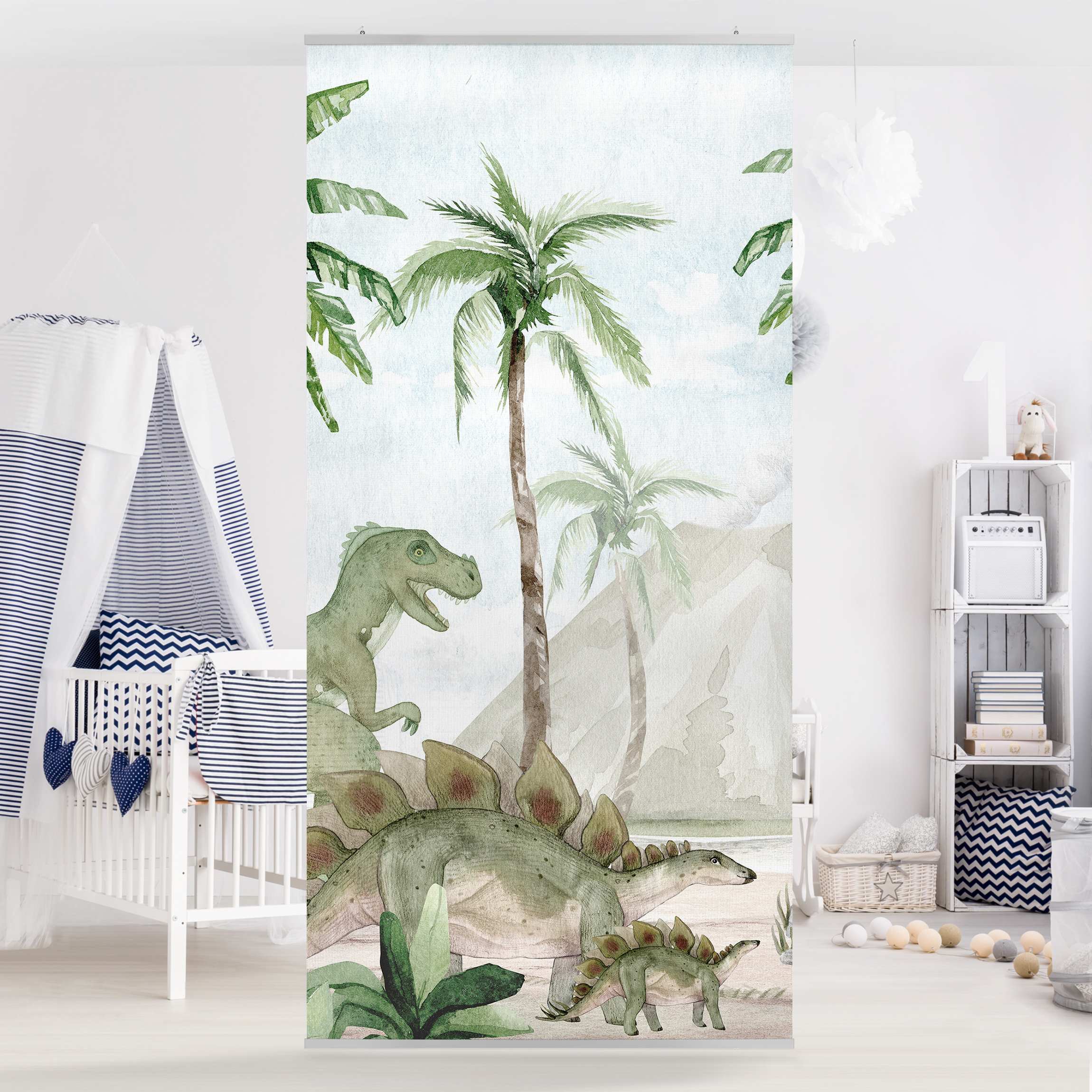 Raumteiler Zusammenkunft der Dinosaurier