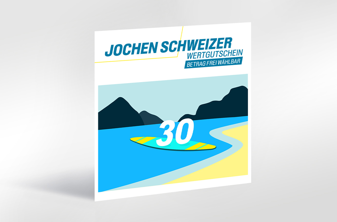 Flexibles Geschenk 30. Geburtstag (Insel)