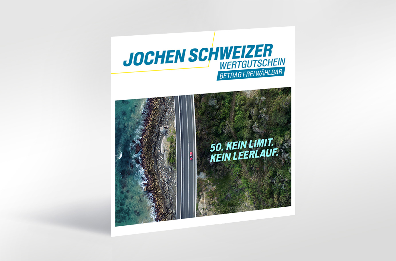 Flexibles Geschenk 30. Geburtstag (Blau-Gelb)