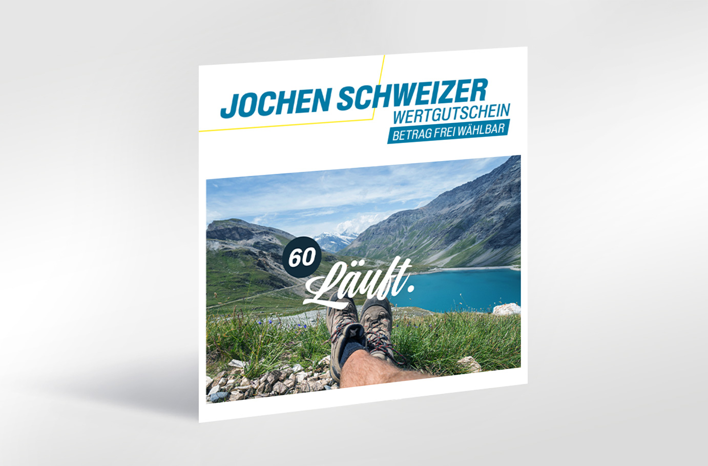 Flexibles Geschenk 60. Geburtstag (Läuft)