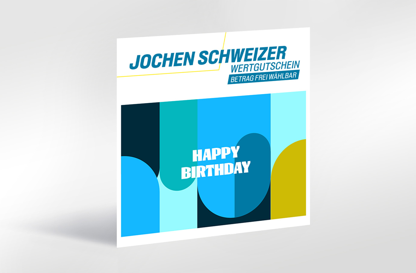 Flexibles Geschenk Geburtstag (Muster)