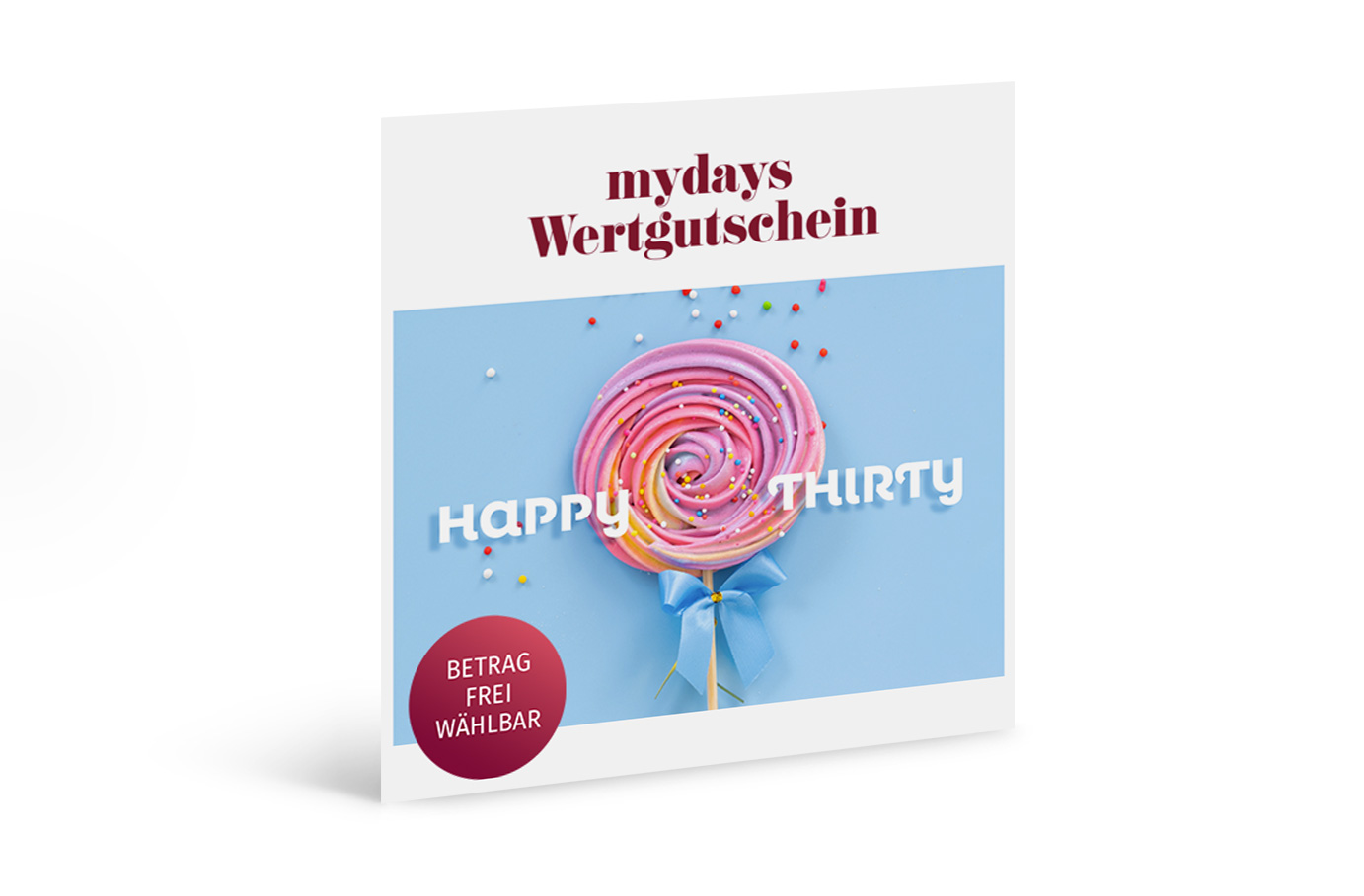 Flexibles Geschenk 30. Geburtstag (Happy Thirty)