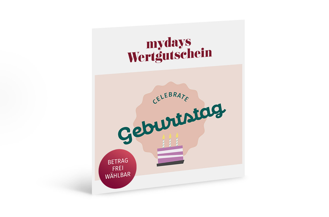 Flexibles Geschenk Geburtstag (Celebrate)