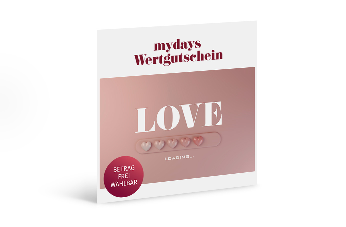 Flexibles Geschenk Hochzeit (Love)