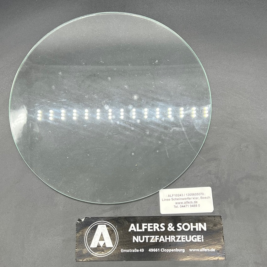 Lichtscheibe, Linse Bosch, Glas, 260 mm, 1305605070
