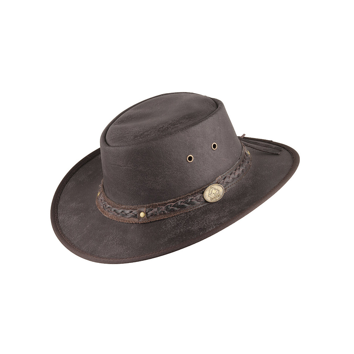 Lederhut Outdoorhut -Springbrook- mit Leder Hutband v.Scippis